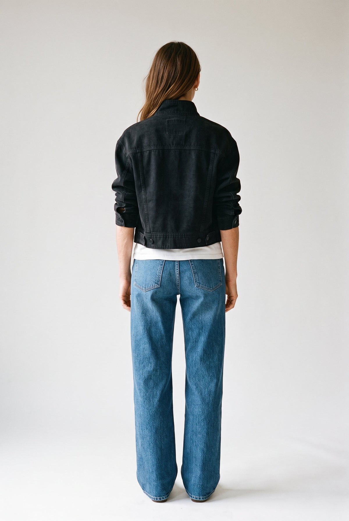 Asymmetrical Denim Jacket COCA