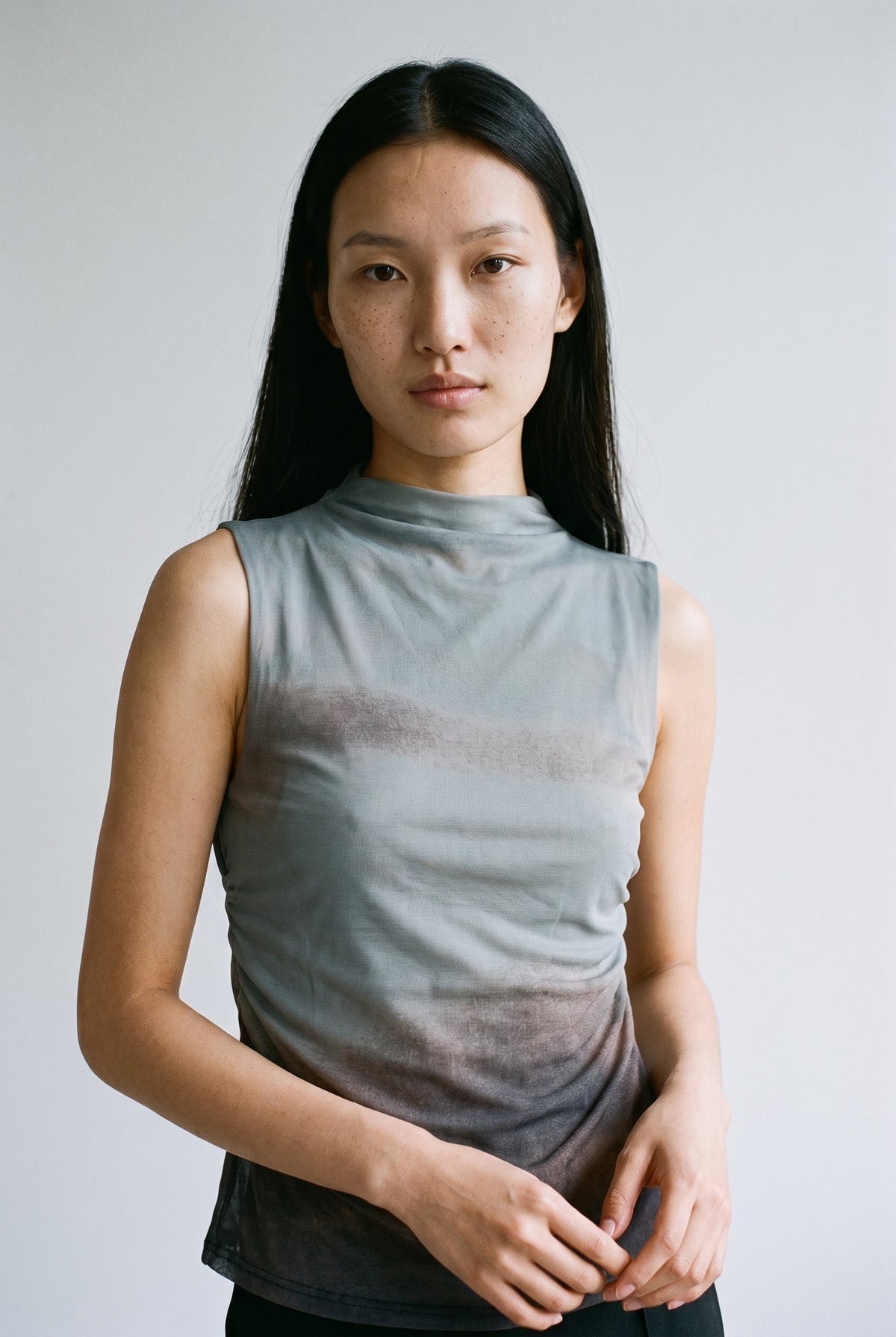 Mockneck Watercolor Mesh COCA