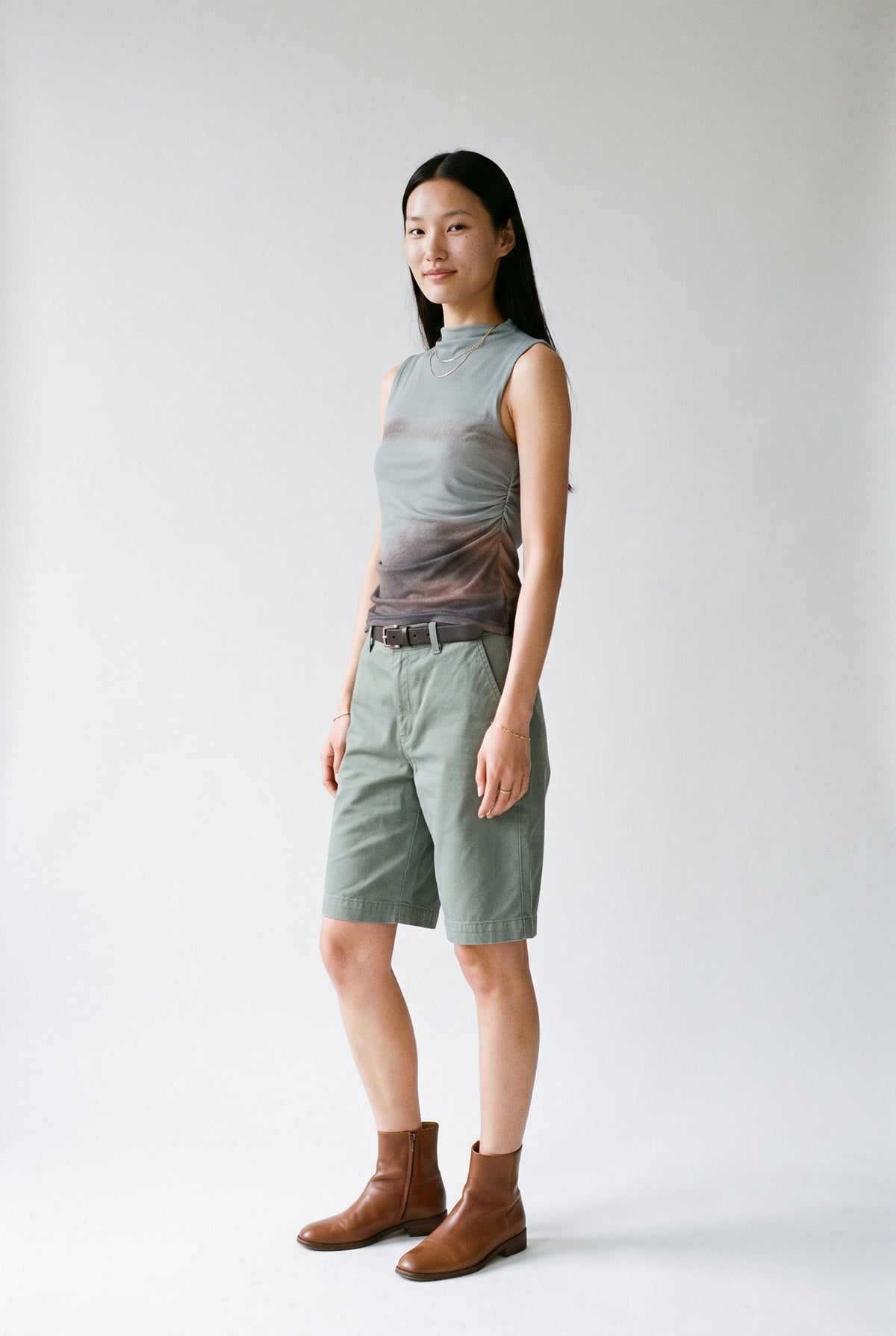Mockneck Watercolor Mesh COCA