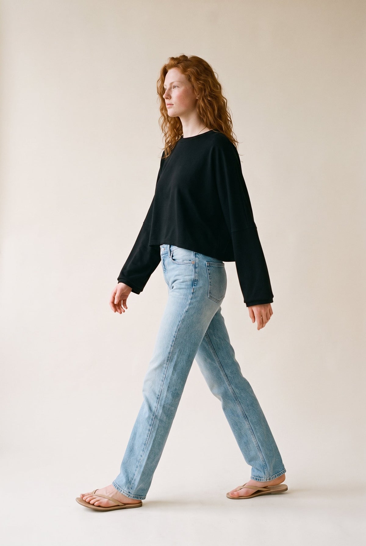 Oversized Lounge Scuba Top Charlotte Avery
