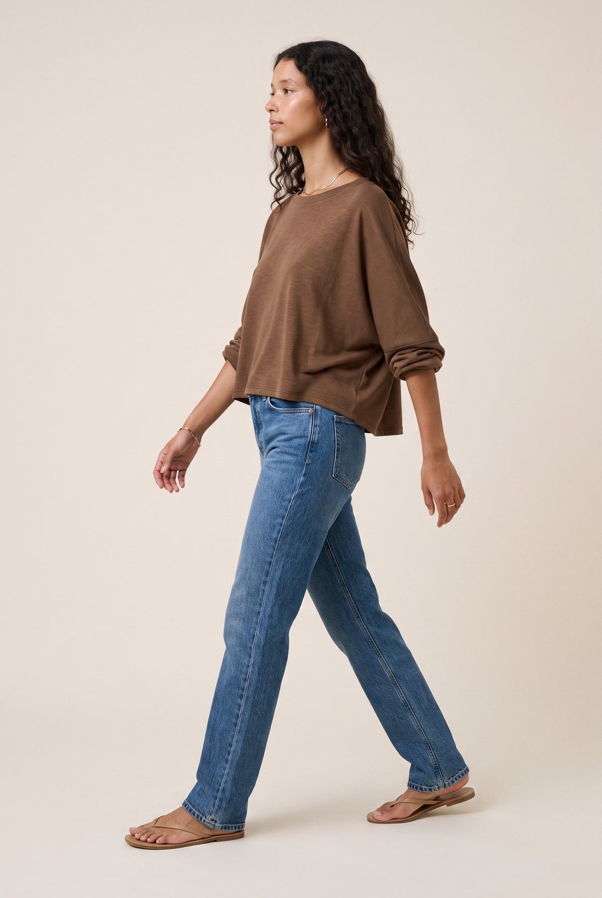Oversized Lounge Scuba Top Charlotte Avery