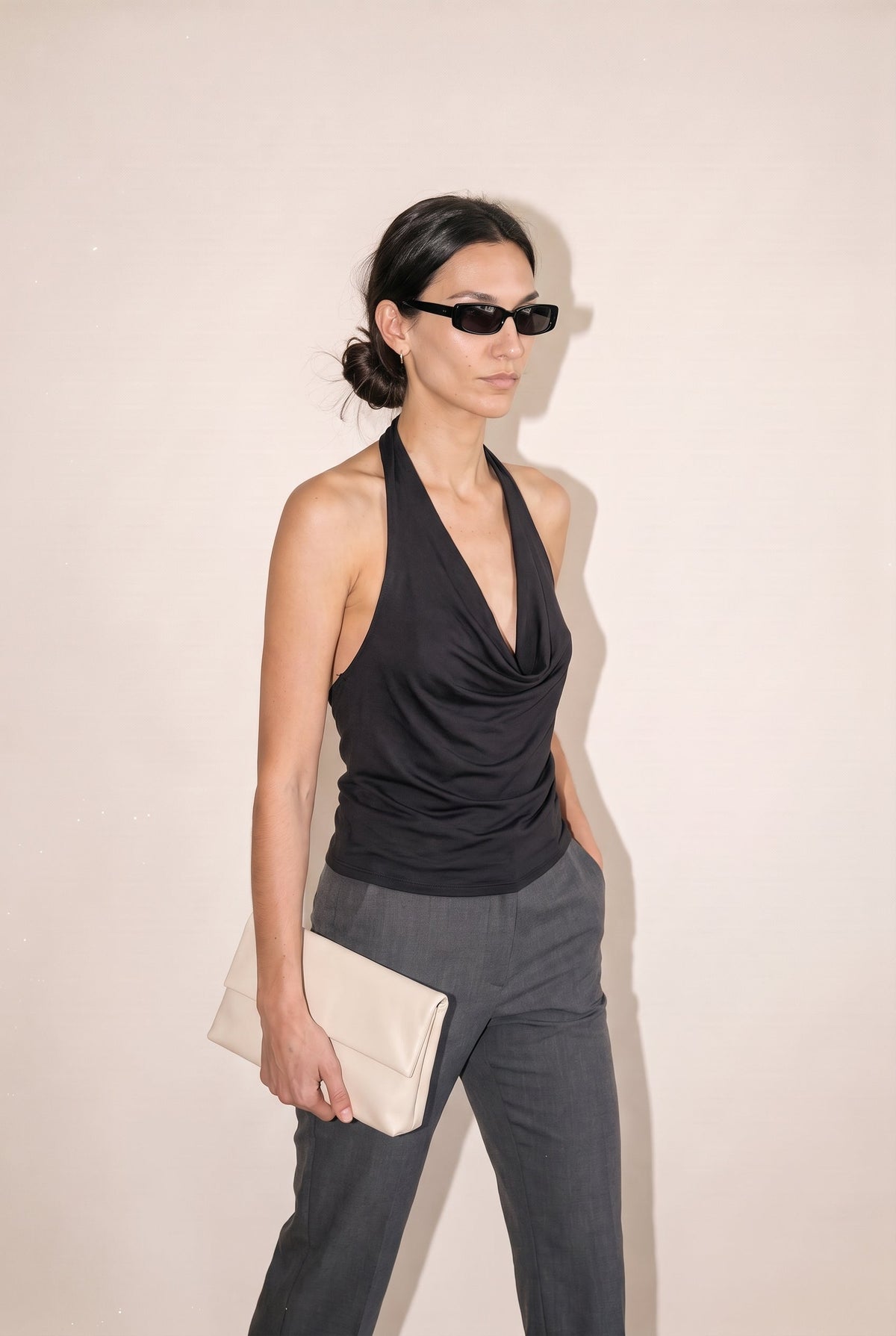 Halter Top Blue Blush