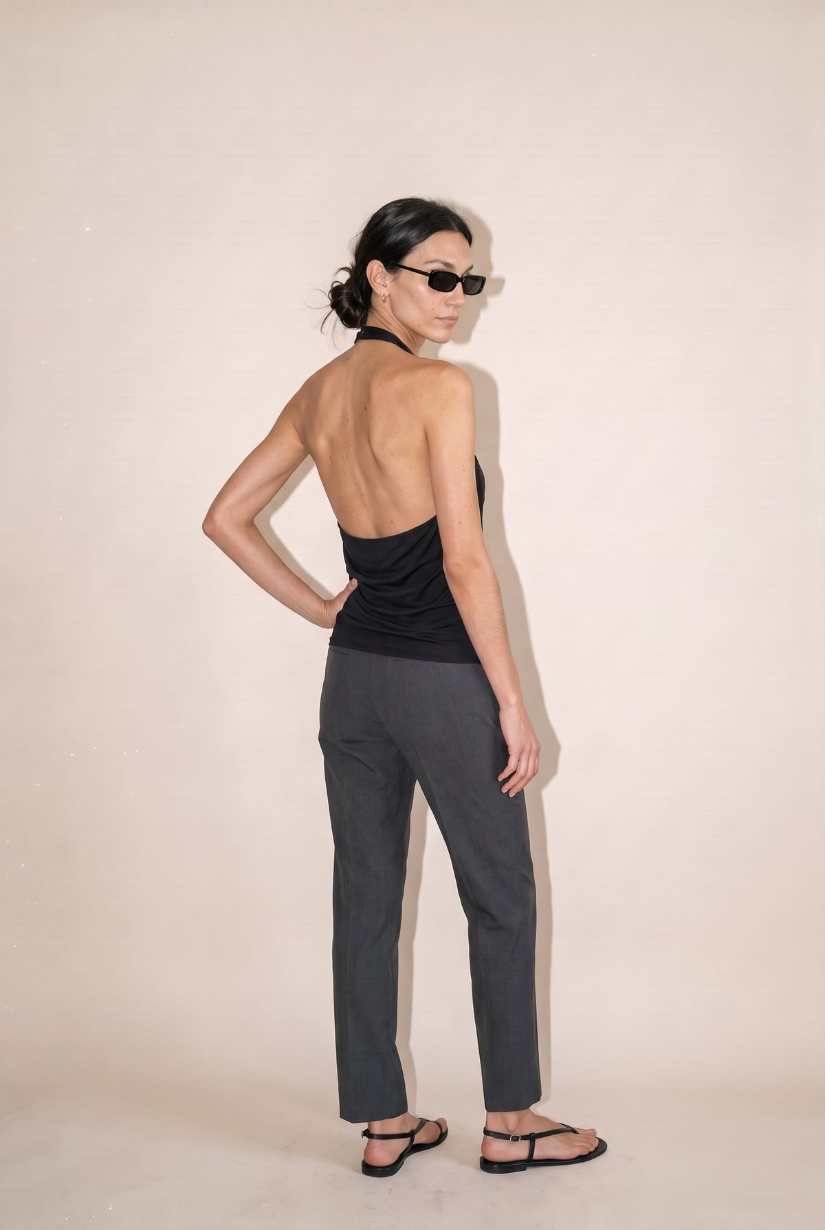 Halter Top Blue Blush