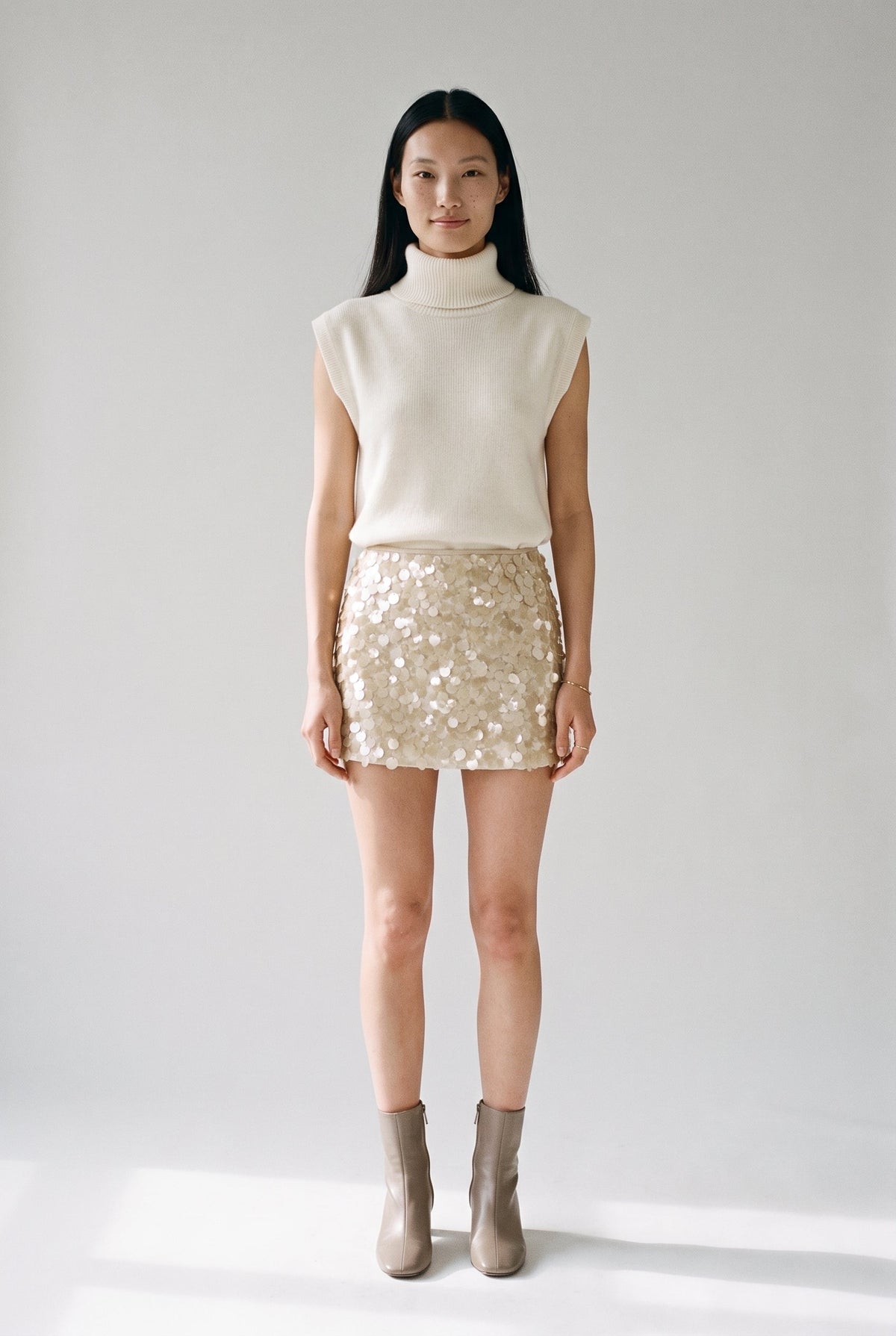 Sequin Mini Skirt Miss Love