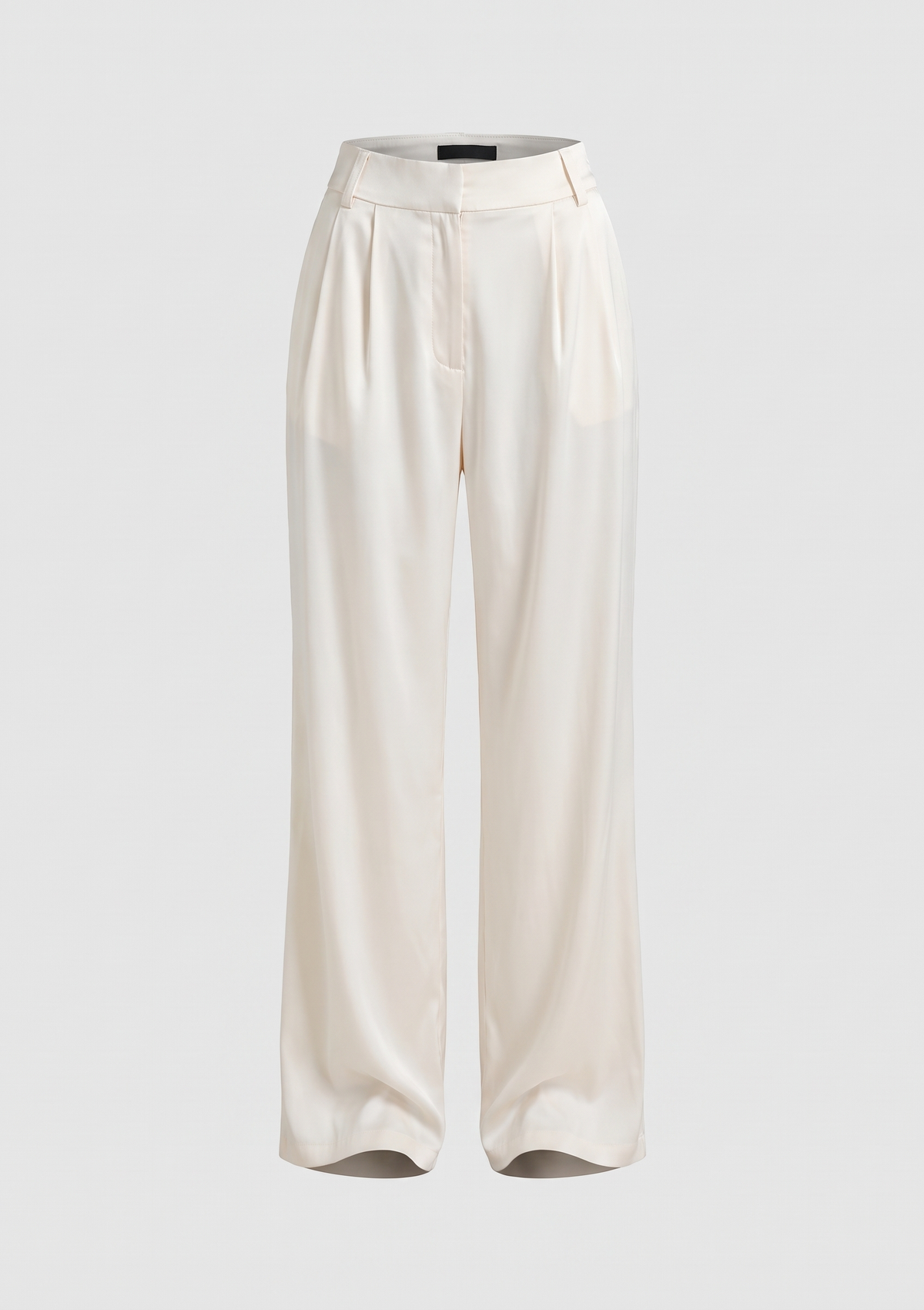 Luxe Satin Pants Blue Blush