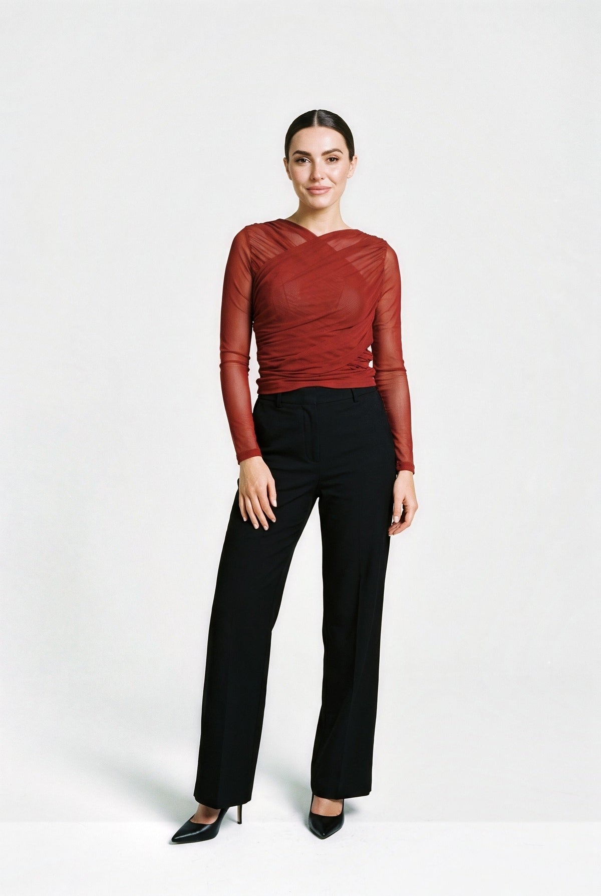 Gigi Mesh Top Slow High