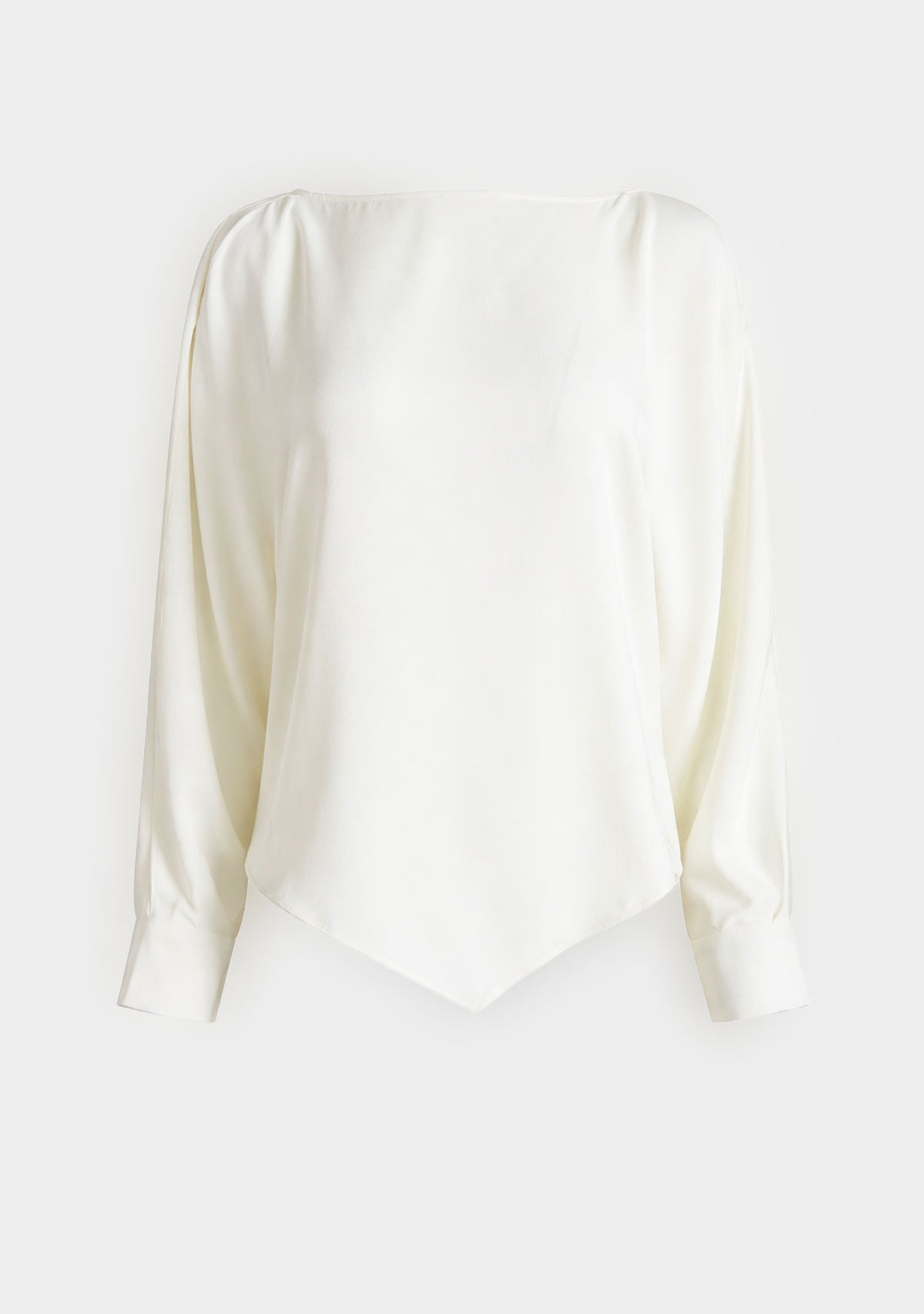 Asymmetrical Hem Long Sleeve Top | The Latest Scoop