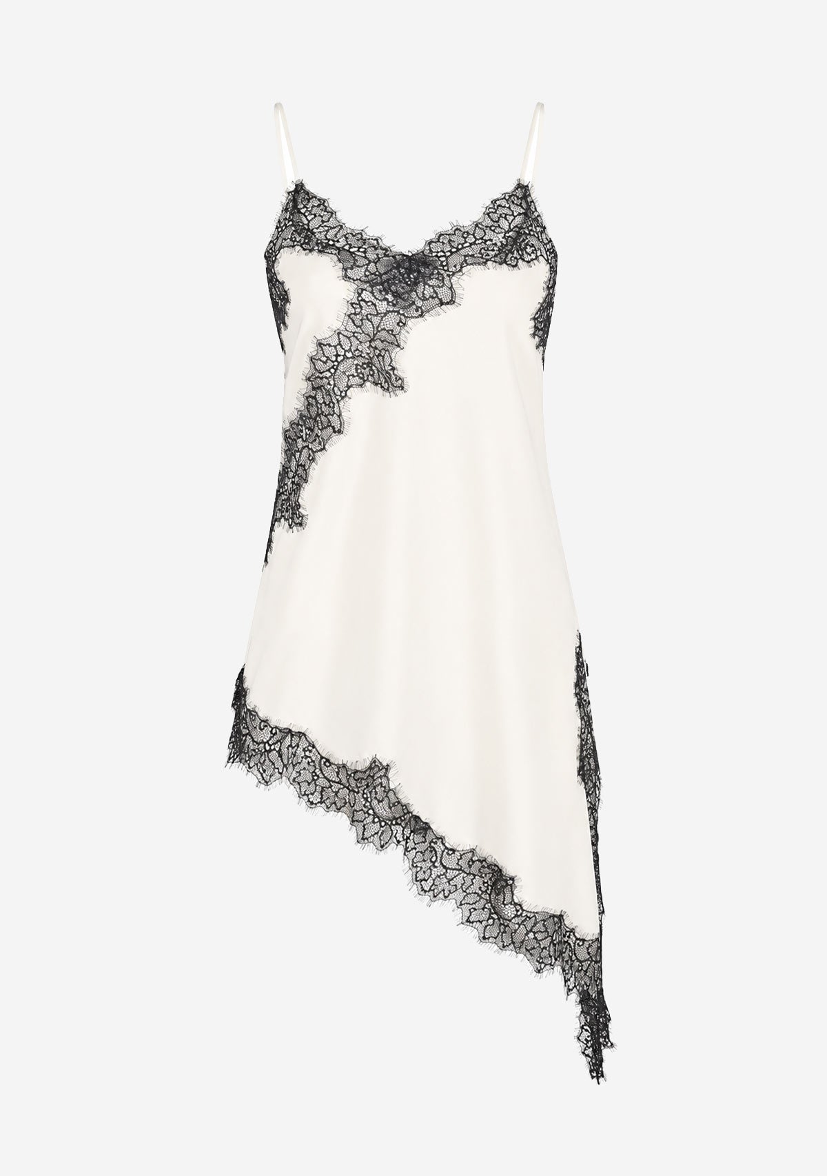 Romantic Lace Accent Blouse Ivory 12 Rue Collette