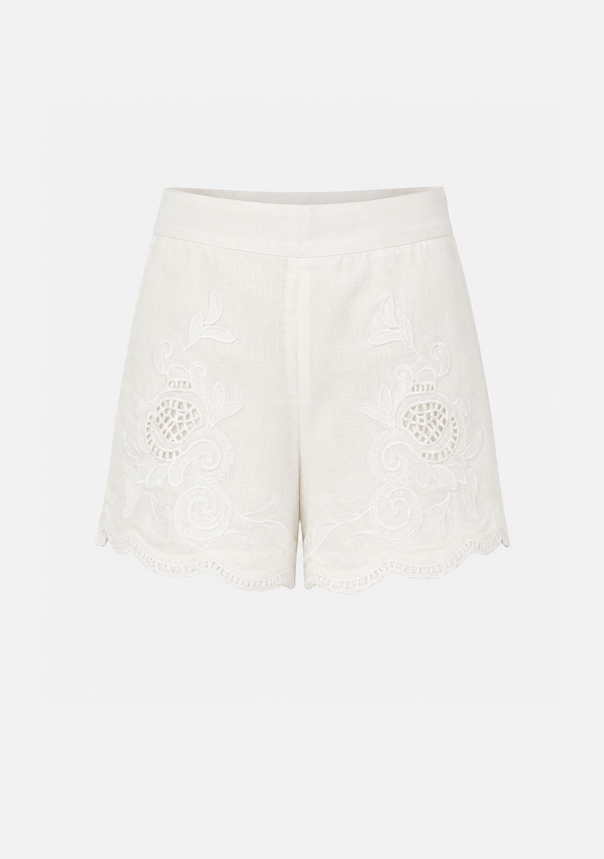 Lily Shorts White