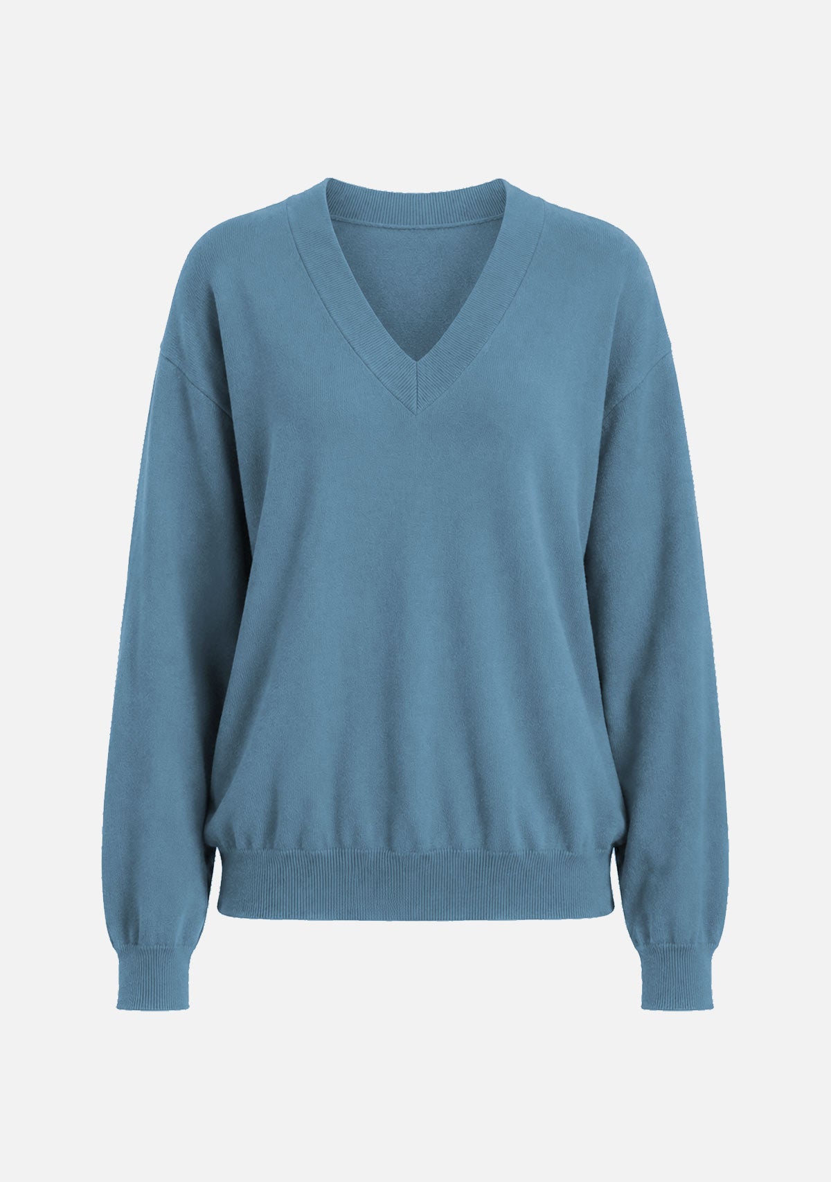 The Cozy Edit V-Neck Sweater