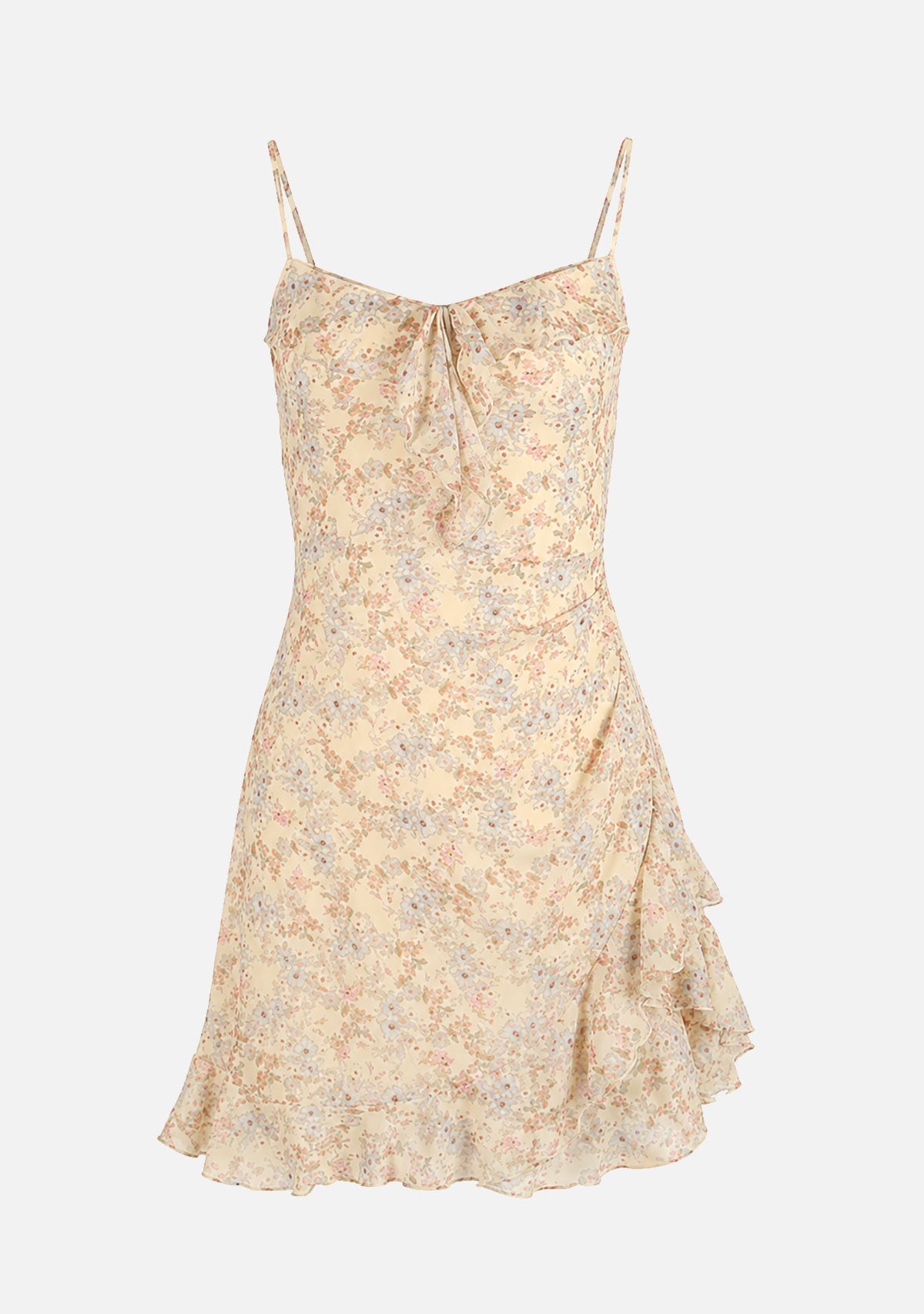 The Coastal Breeze Dress Apricot audrey