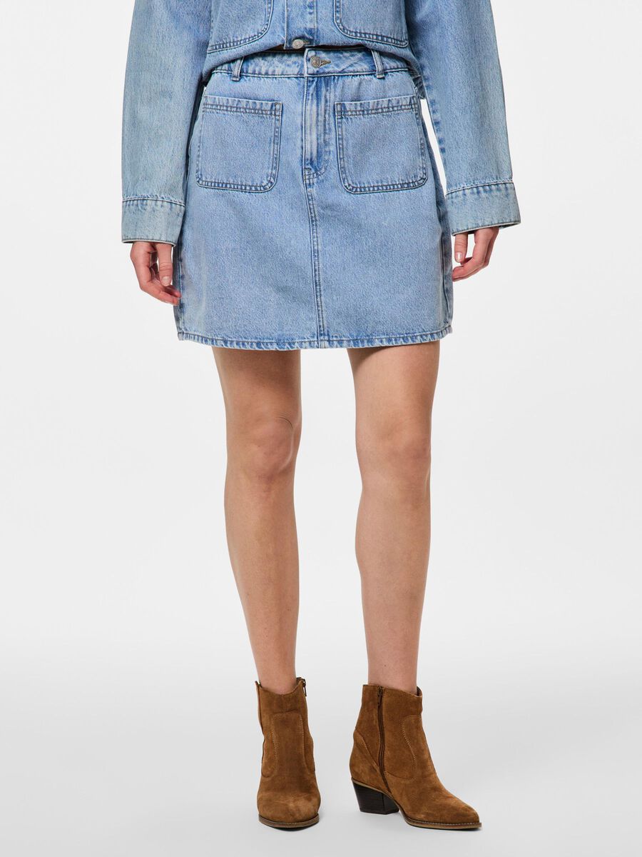 PCSKY HW Mini Denim Skirt