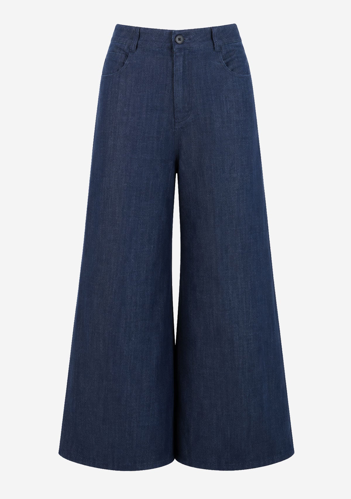 Essential Wide Leg Pants Blue