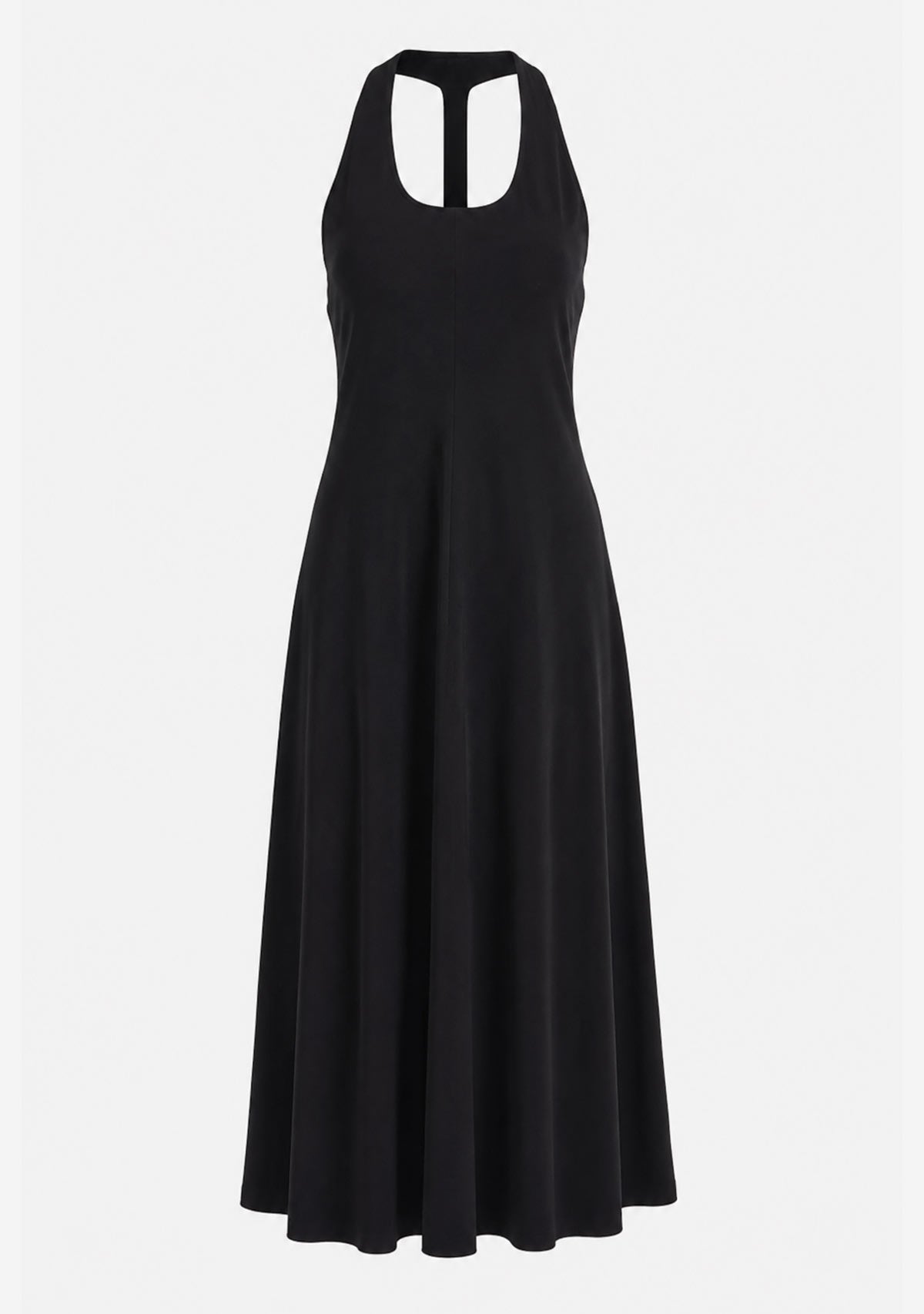 Modern Minimal Maxi Dress Black
