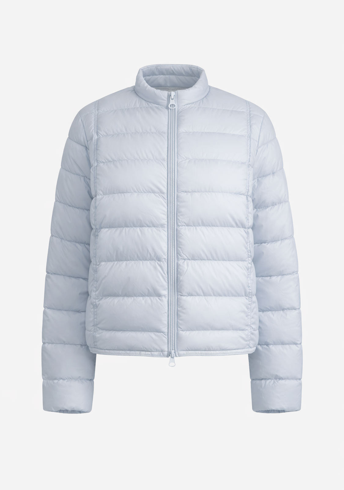 Cropped Puffer Jacket Blue