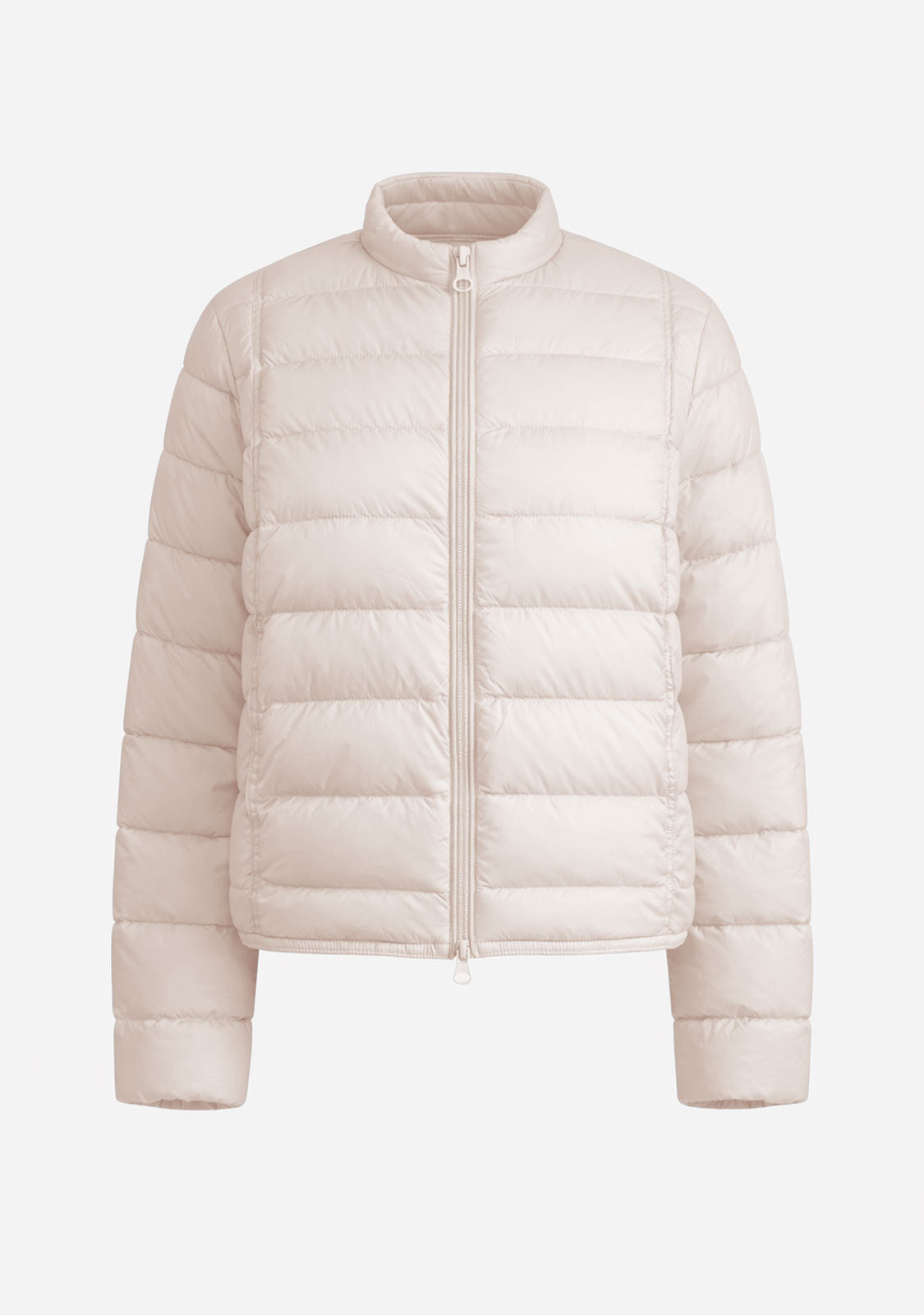 Cropped Puffer Jacket Pink