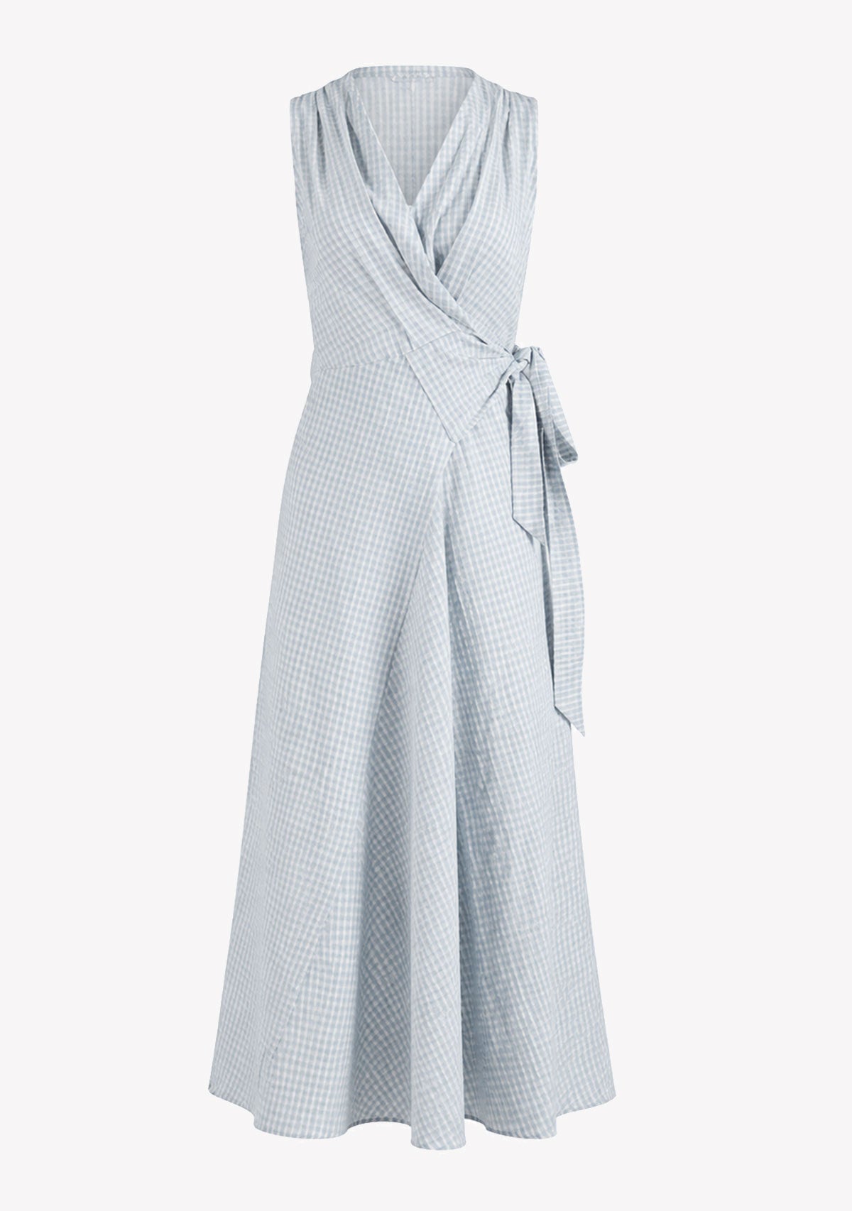 Green Gingham Maxi Dress Green Check 29 28