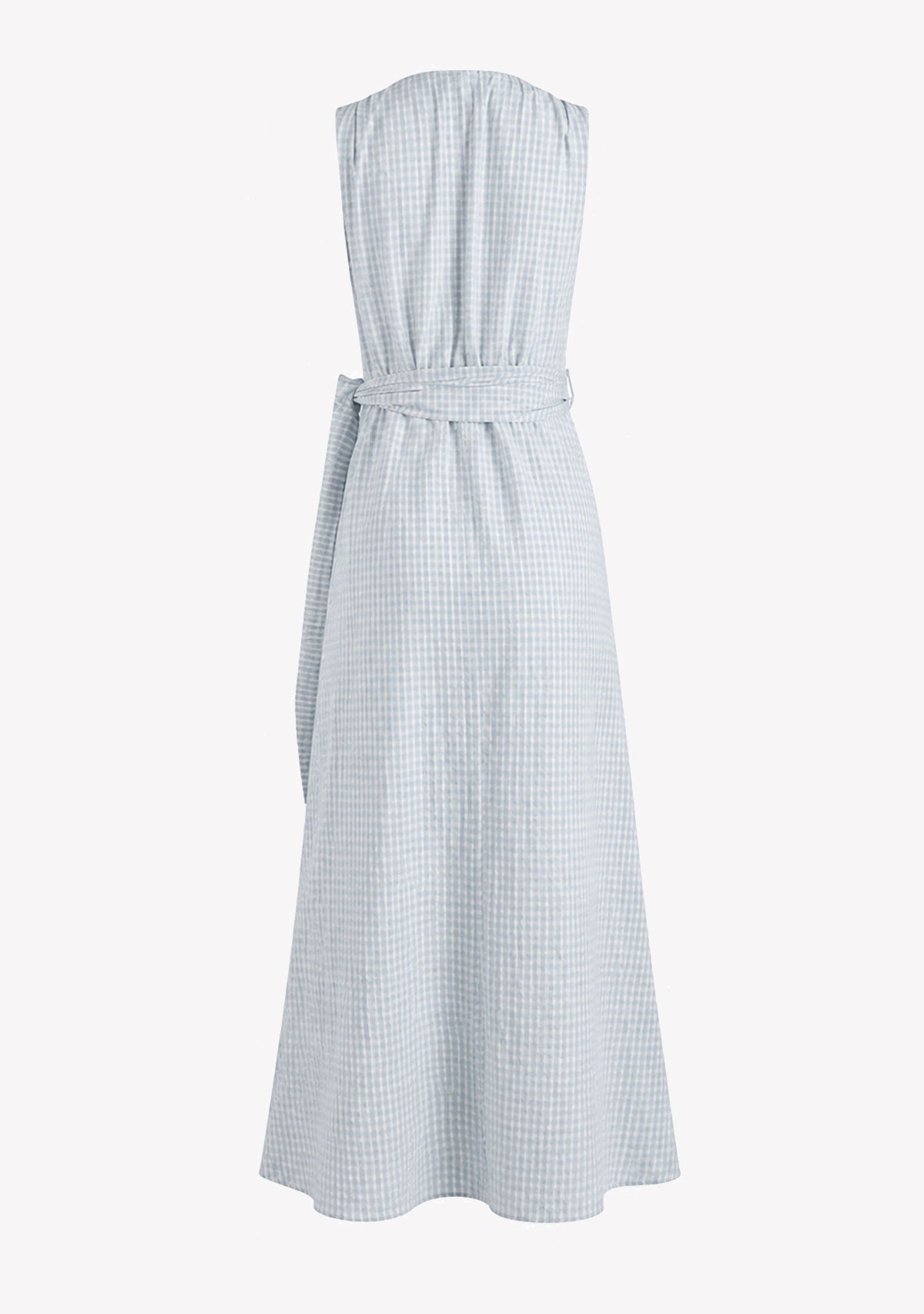 Green Gingham Maxi Dress Green Check 29 28