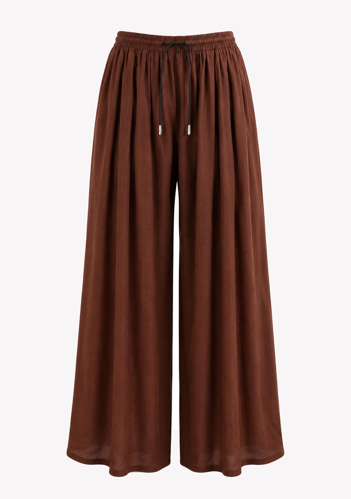 Pleated Pants Brown 29 28