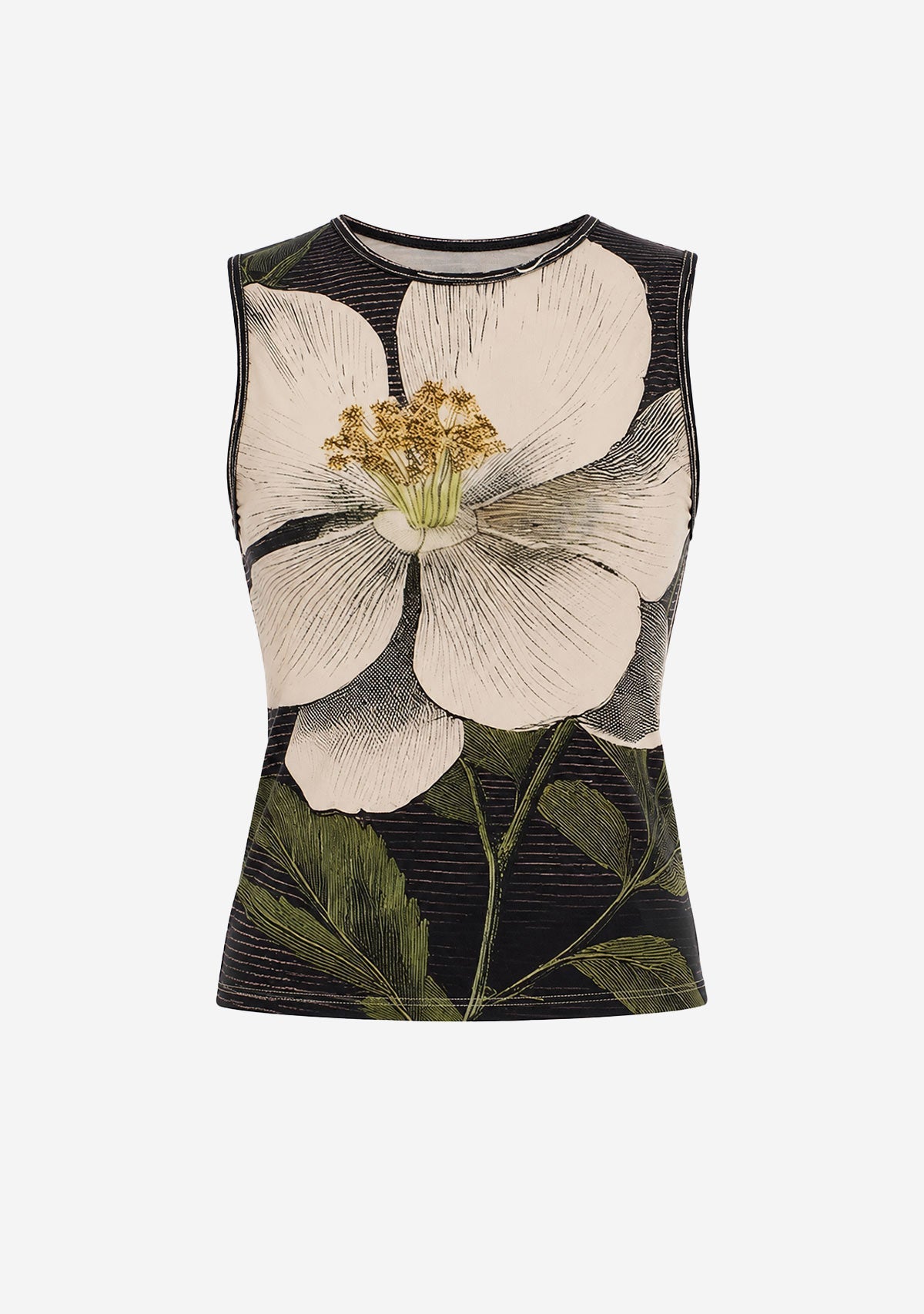 Jasmine Recycled Sheer Tank Multi AFENDS