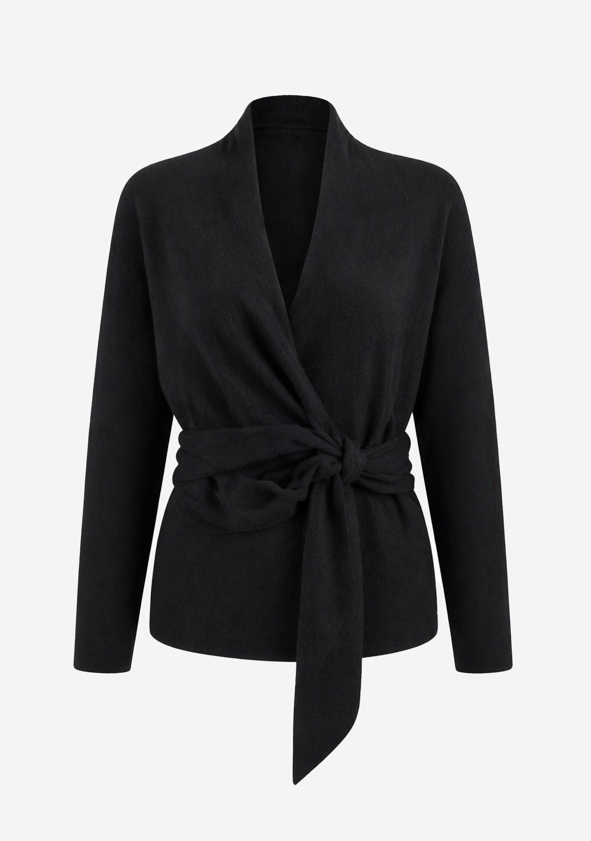 Black Draped Top Black