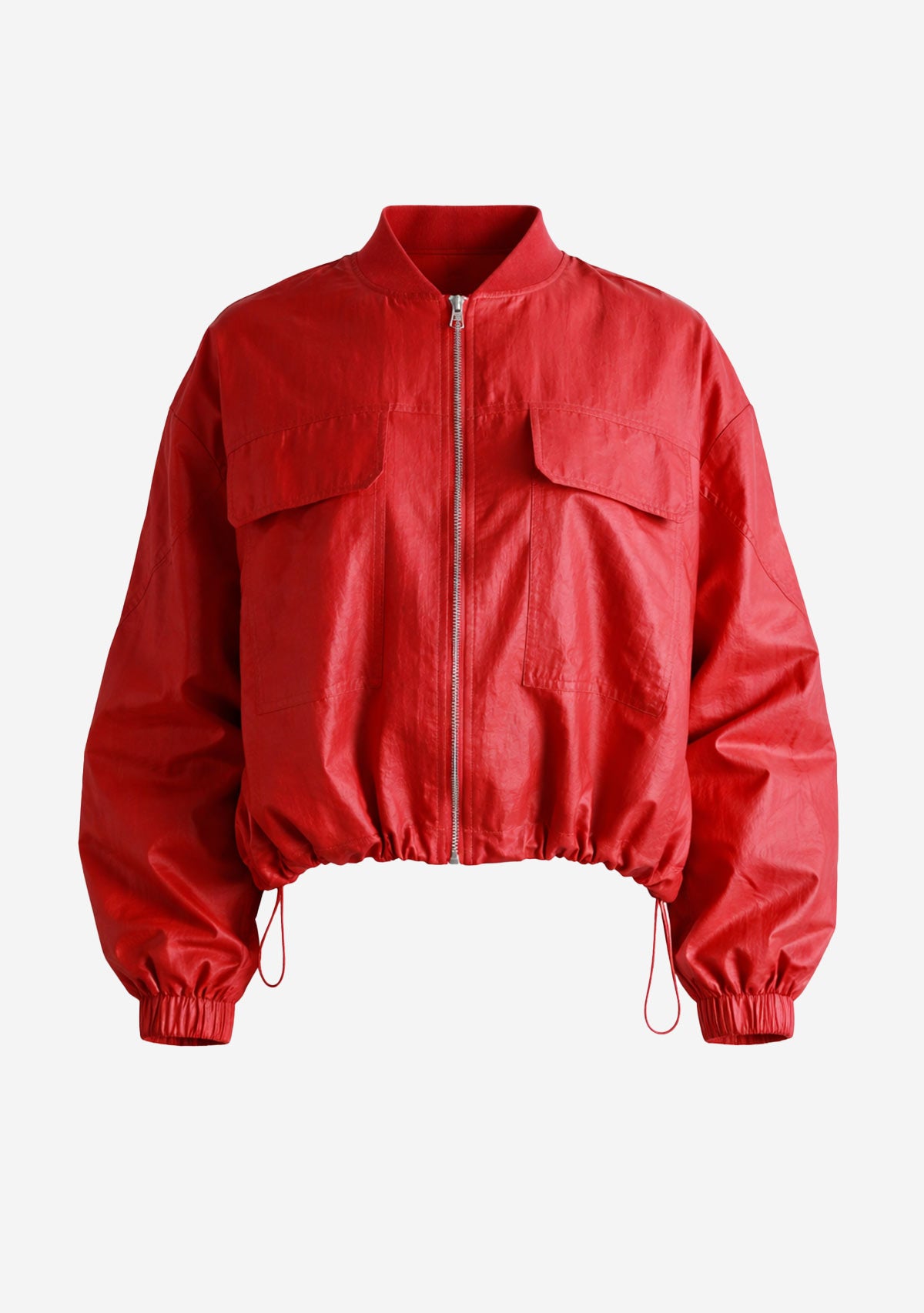 Red Bomber Jacket Brick Red
