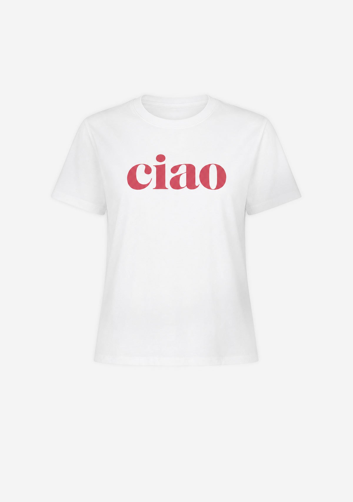 Casual Printed T-Shirt White audrey