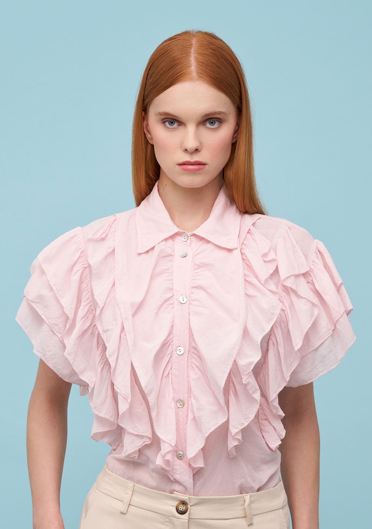 Violetta Blouse Pink Astrid