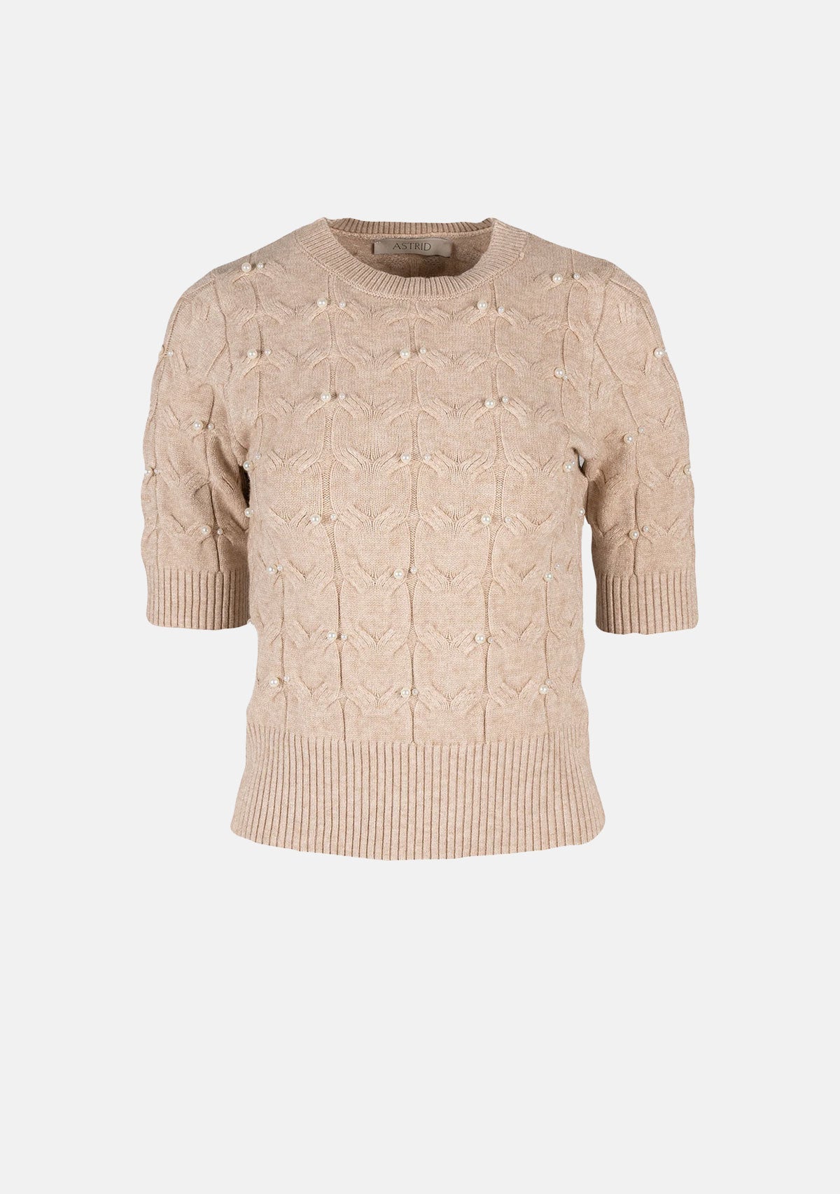 Women’s Knit Sweater Camel