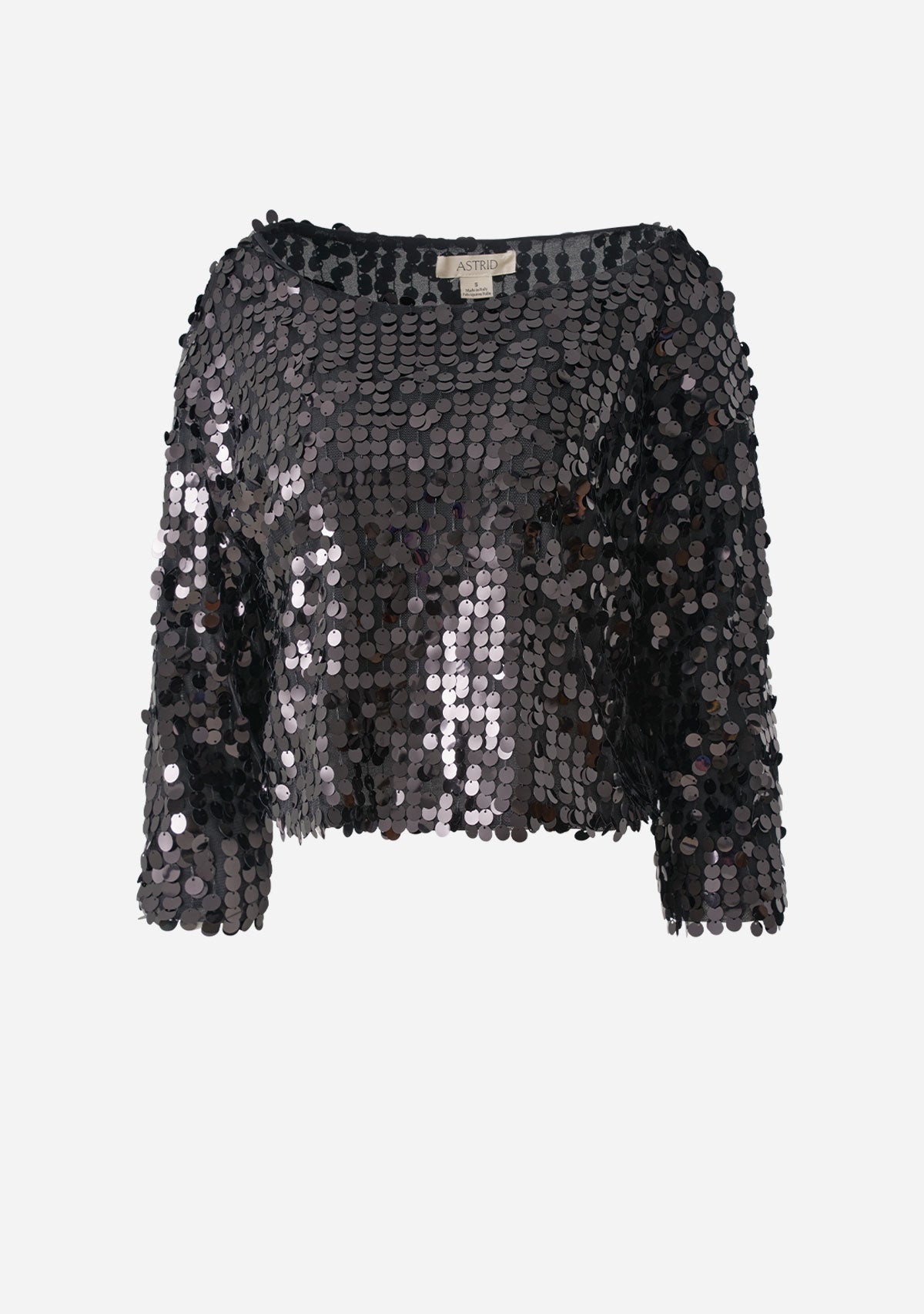 WomenS Knit Top Black Astrid
