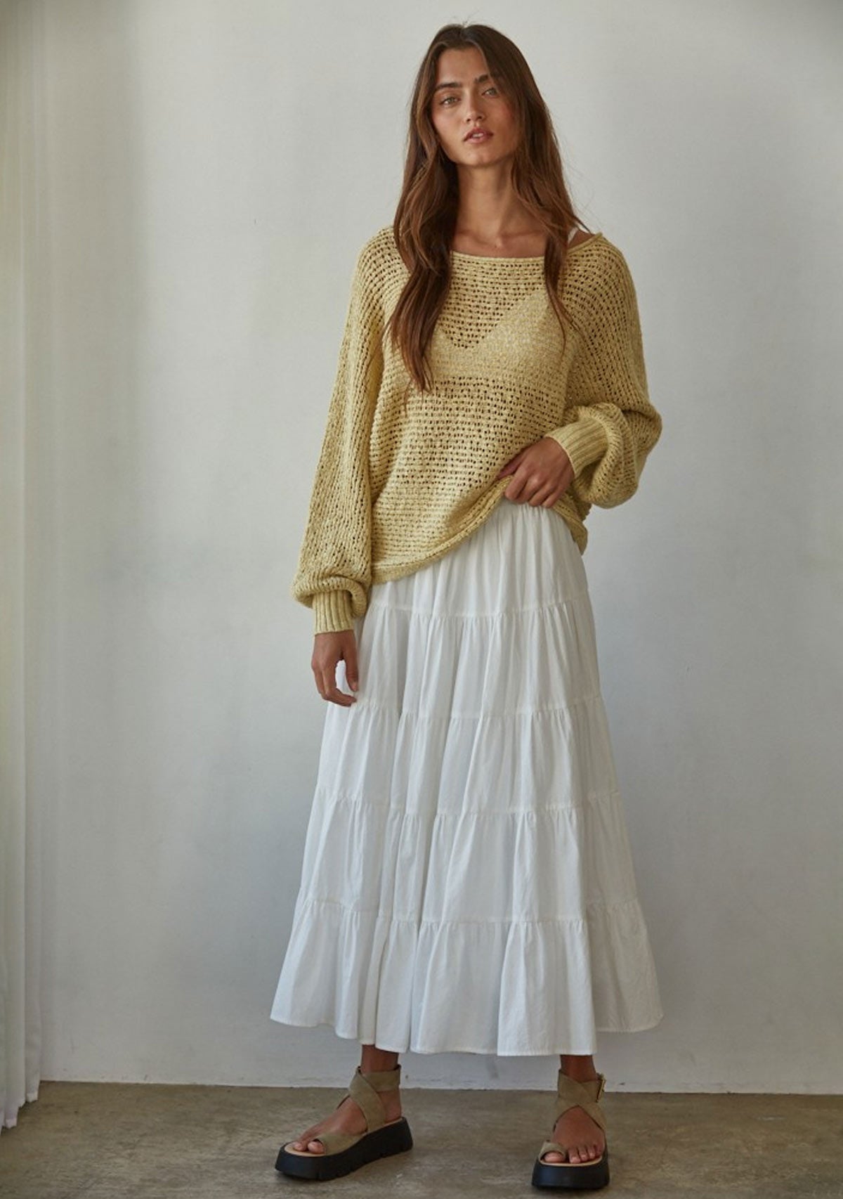 Laurel Canyon Pullover Dusty Lemon By Together