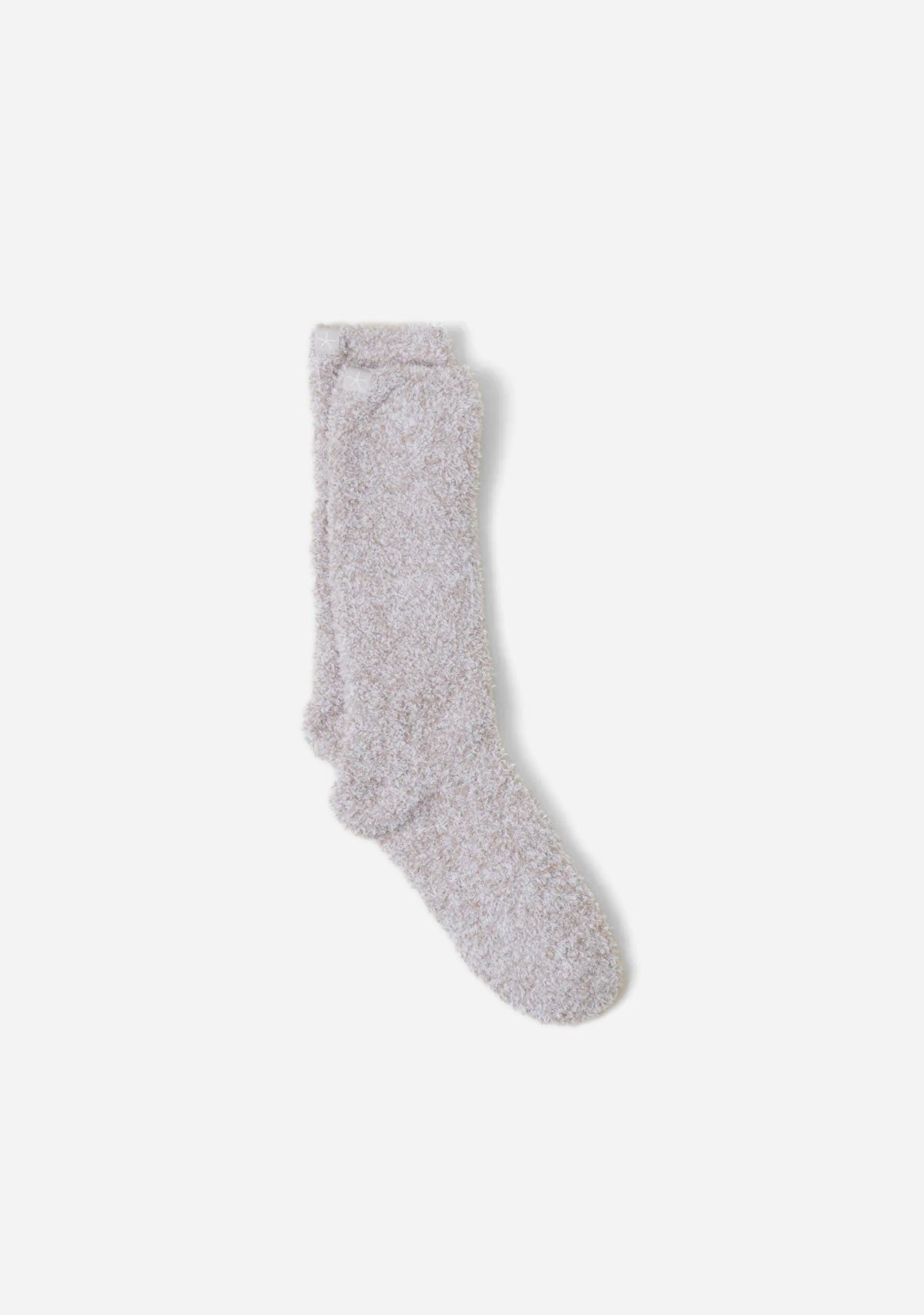 Cozy Chic Heathered Socks Stone Barefoot Dreams