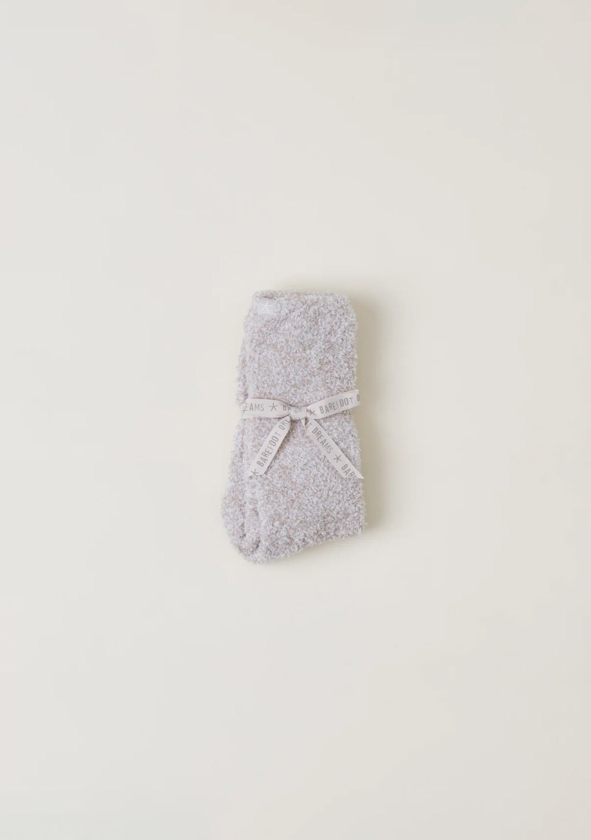 Cozy Chic Heathered Socks Stone Barefoot Dreams