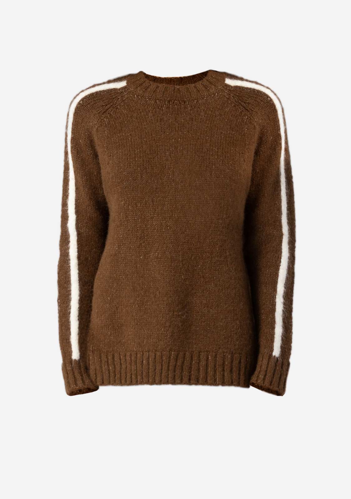 Ladies Knitted Wool Blend Sweater The Latest Scoop