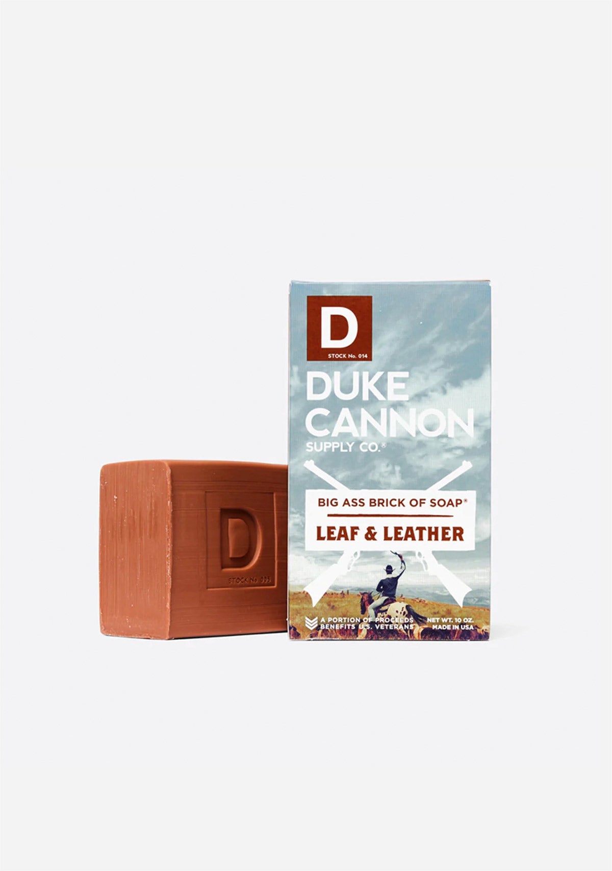 Big Ass Brick of Soap - Smells like Leaf and Leather Duke Cannon