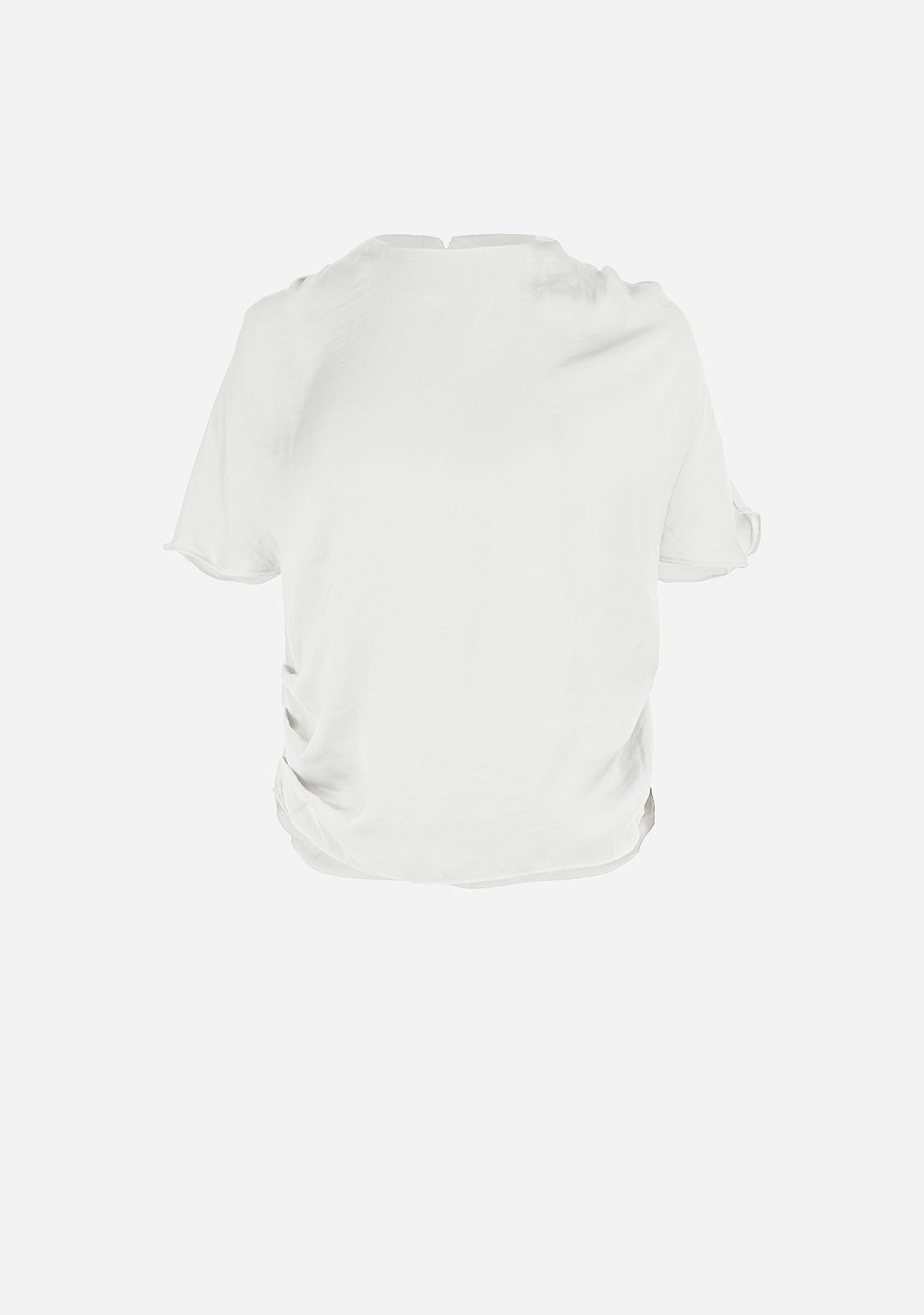 Drop Shoulder Blouse with Invisible Zipper The Latest Scoop