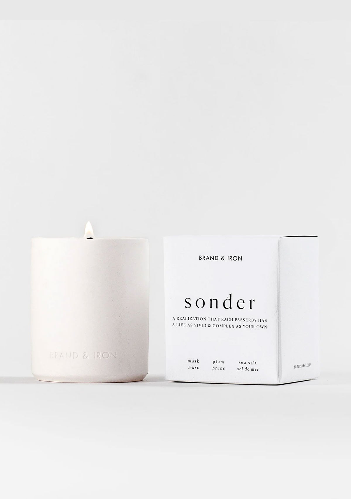 Laconic Collection Candle Brand & Iron
