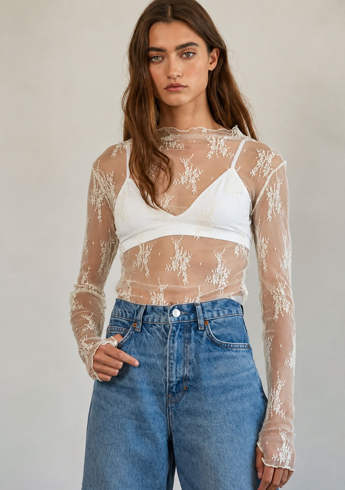Aubrey Lace Top