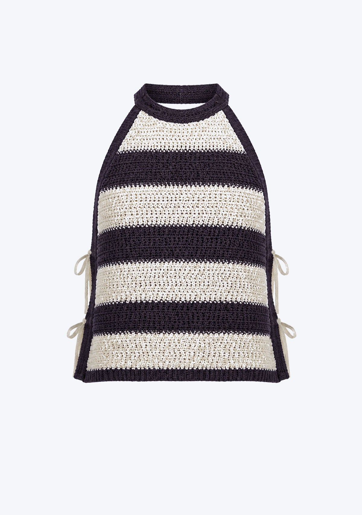 Laurent Halter Tie Top Black Natural By Together