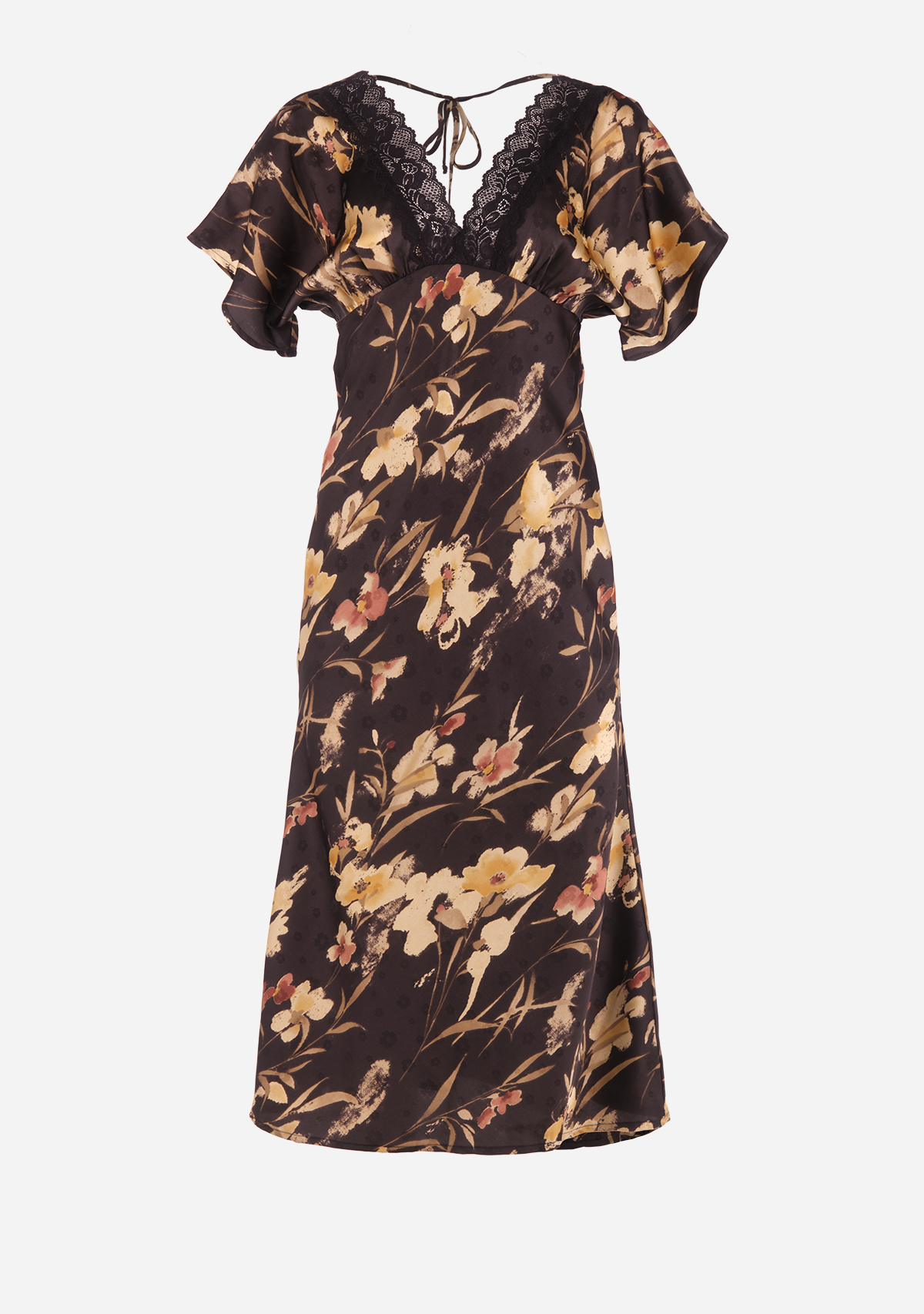 Maelys Floral Maxi Black Multi