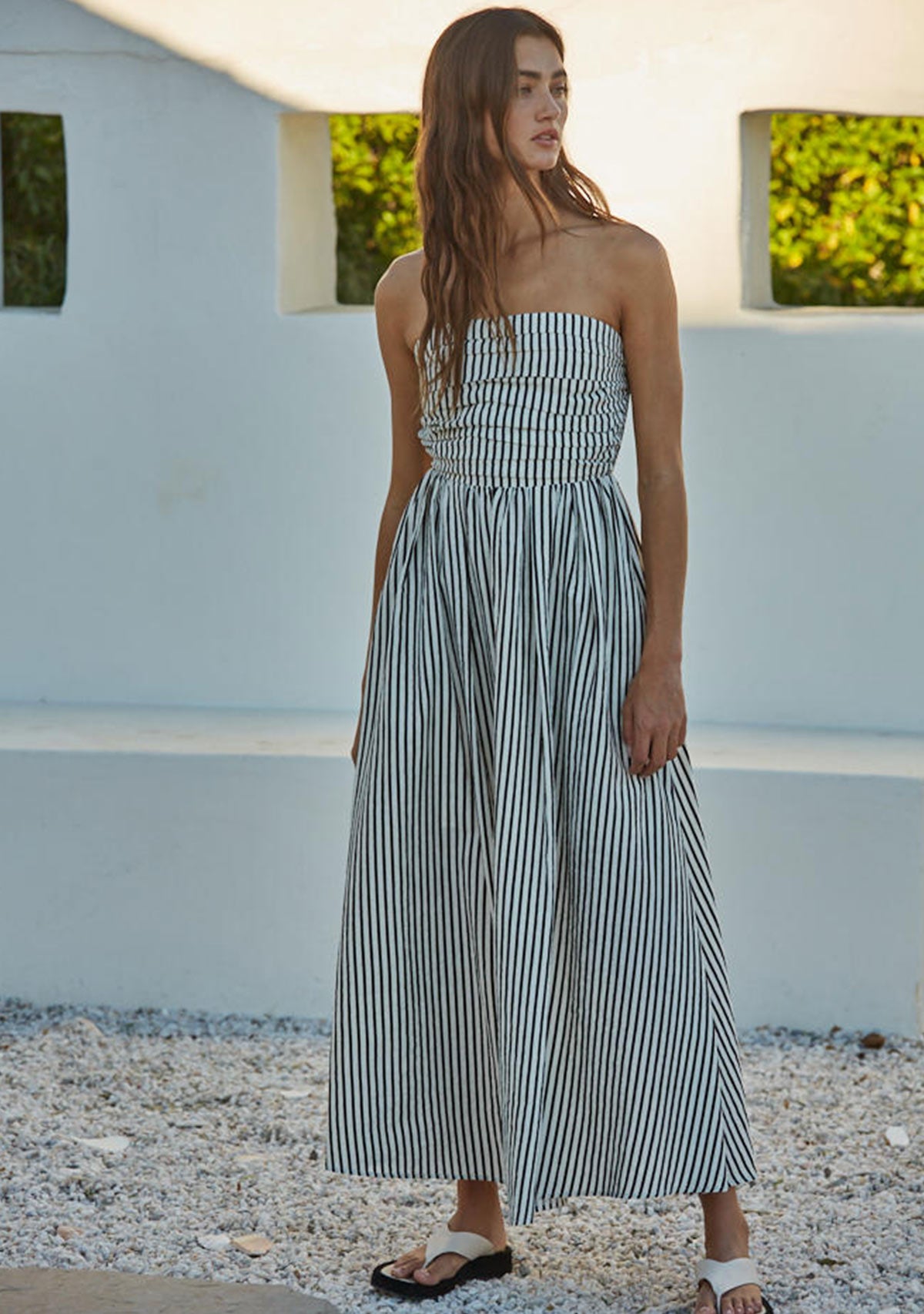 Promenade Dress Off White