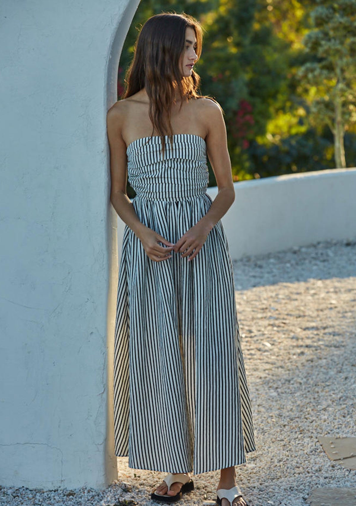 Promenade Dress Off White