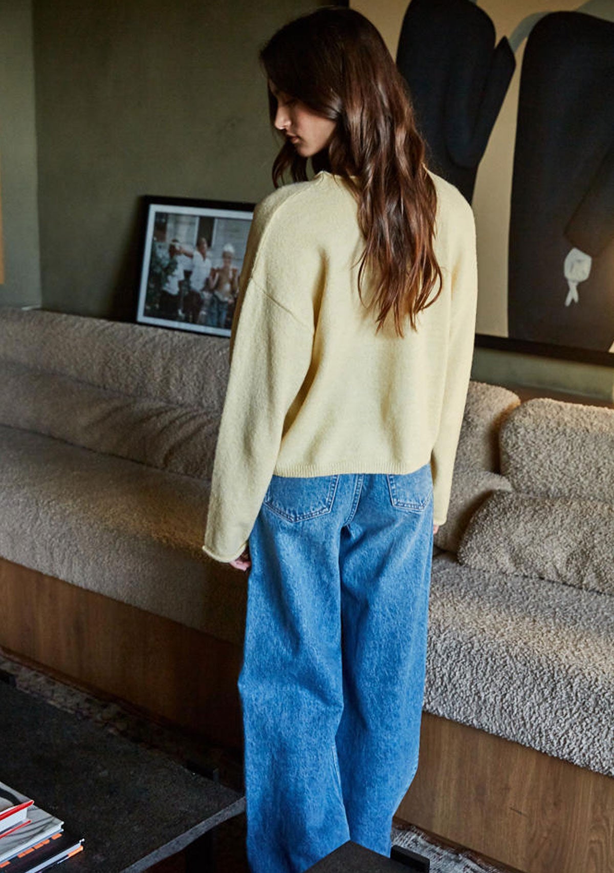 Selah Cardigan Top Butter Yellow