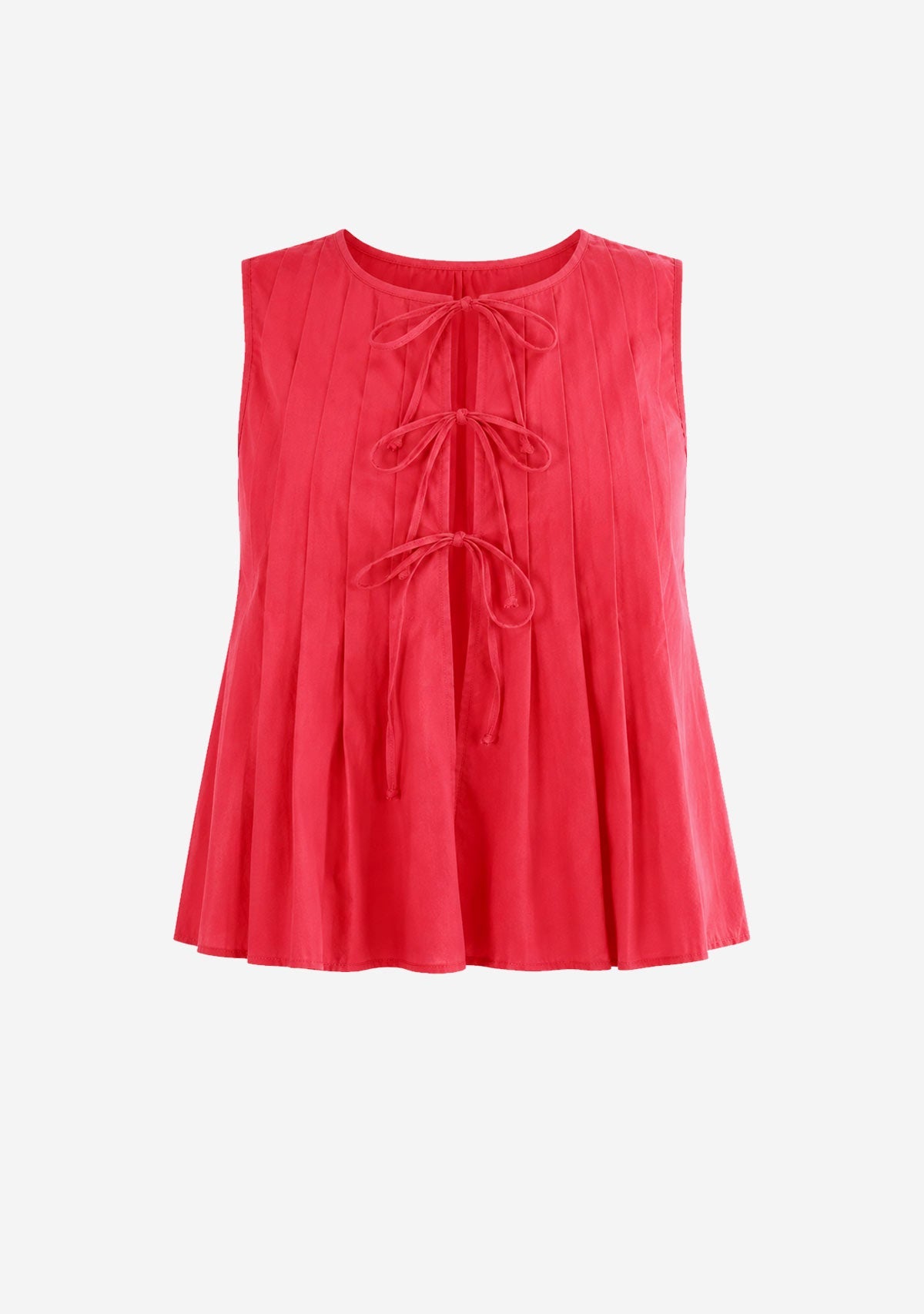 Davina Tie Top Red By Together