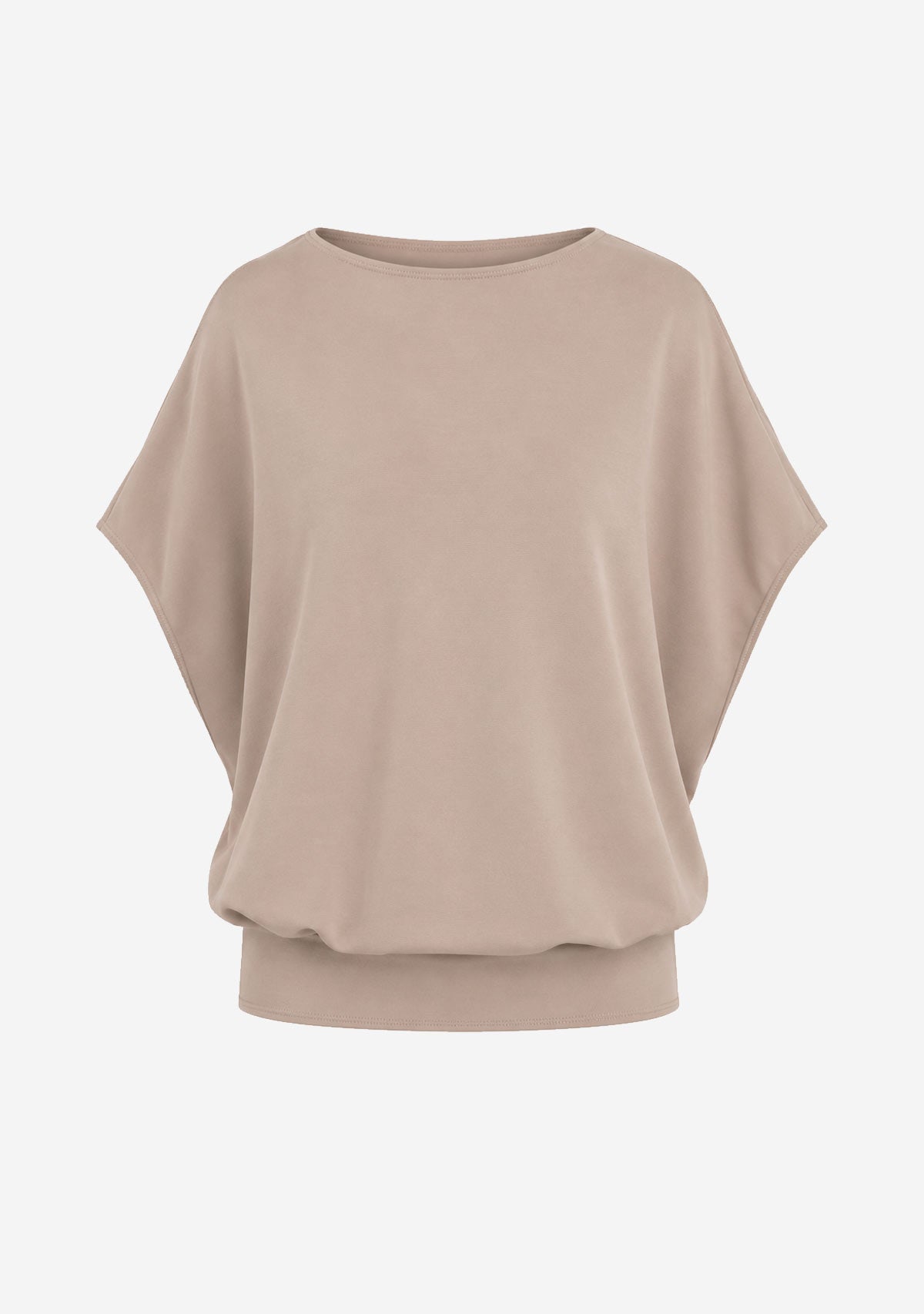Short Sleeve Scuba Oversized Top Coco Charlotte Avery (Jolie Inc.)