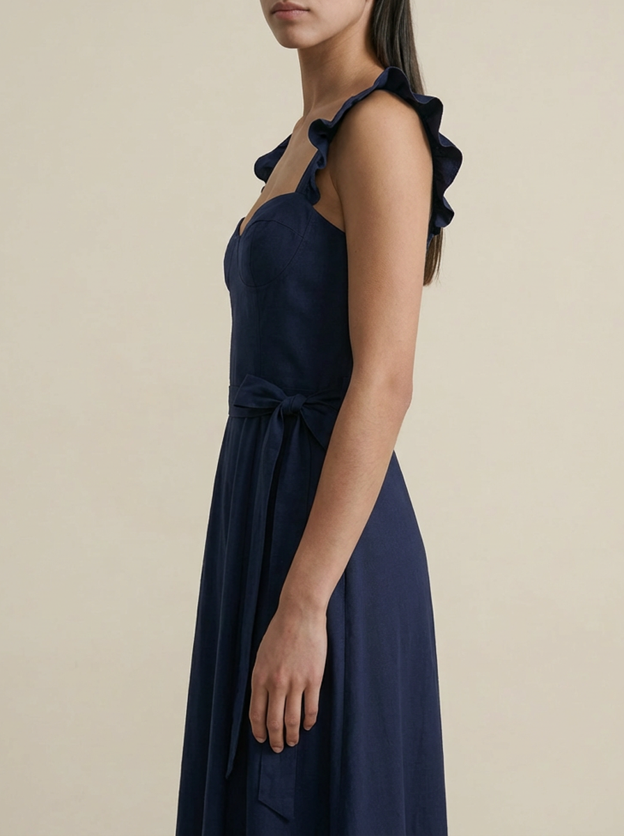 Corset Flutter Dress