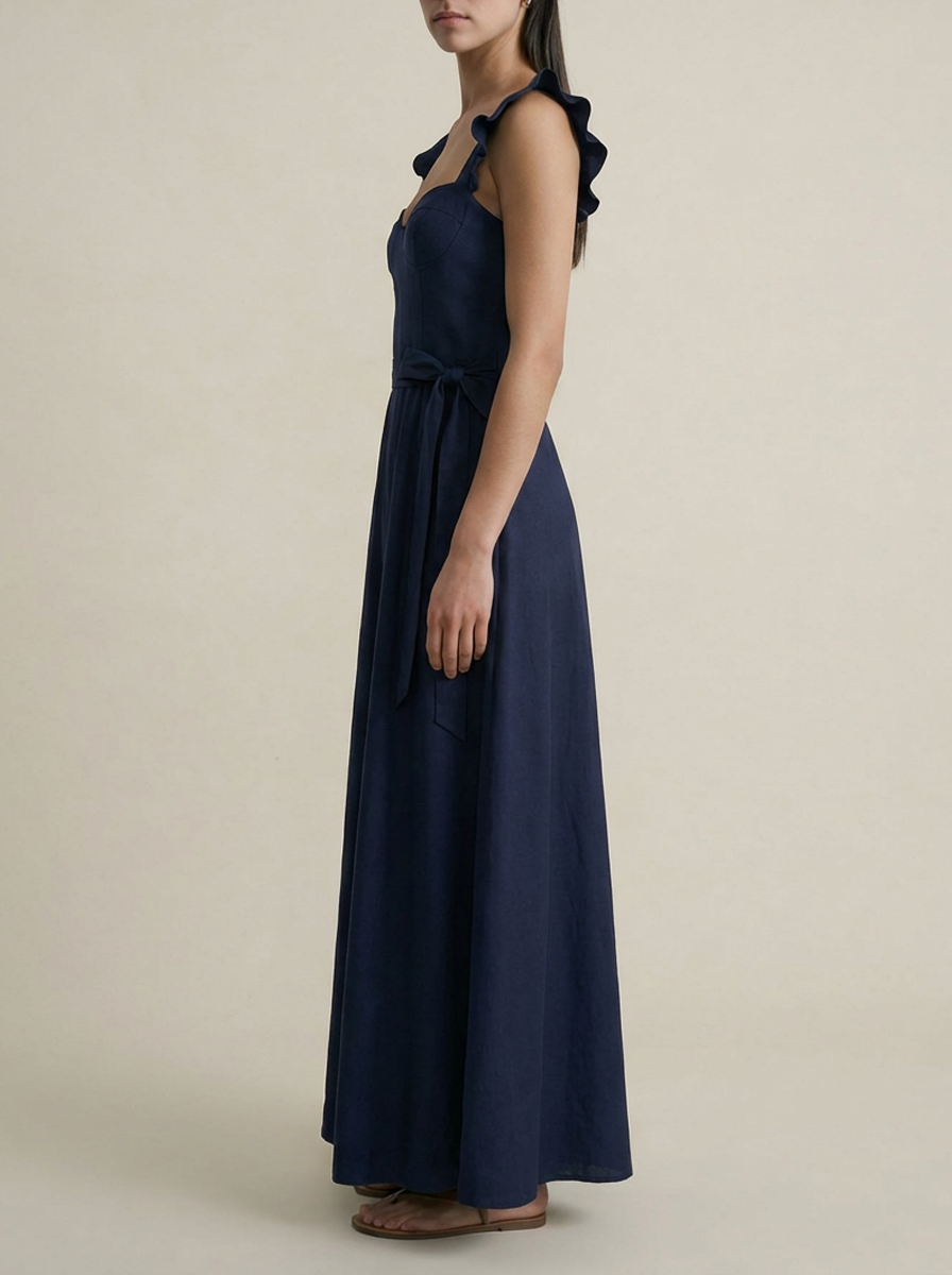Corset Flutter Dress
