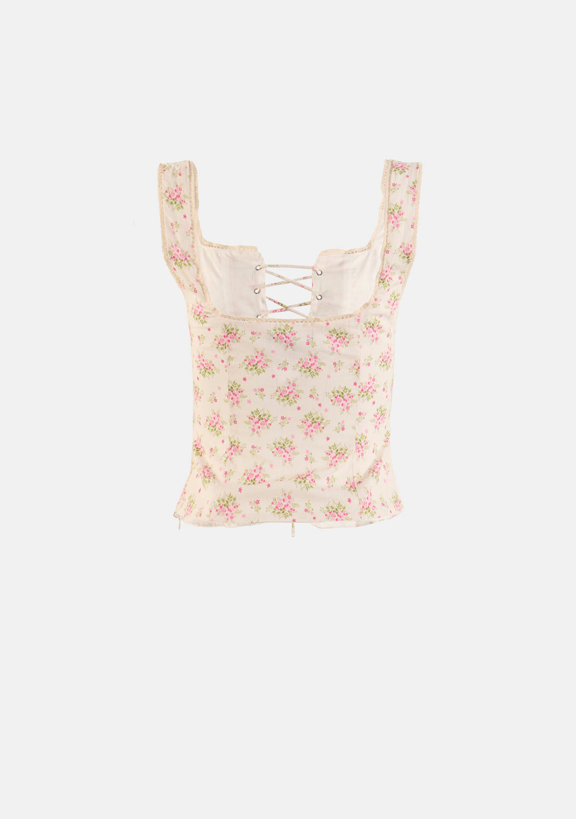Floral Corset Top