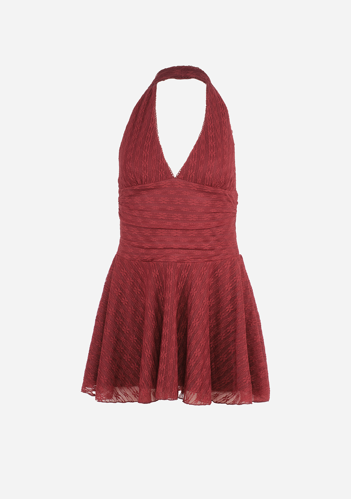 Halter Flare Skater Dress The Latest Scoop