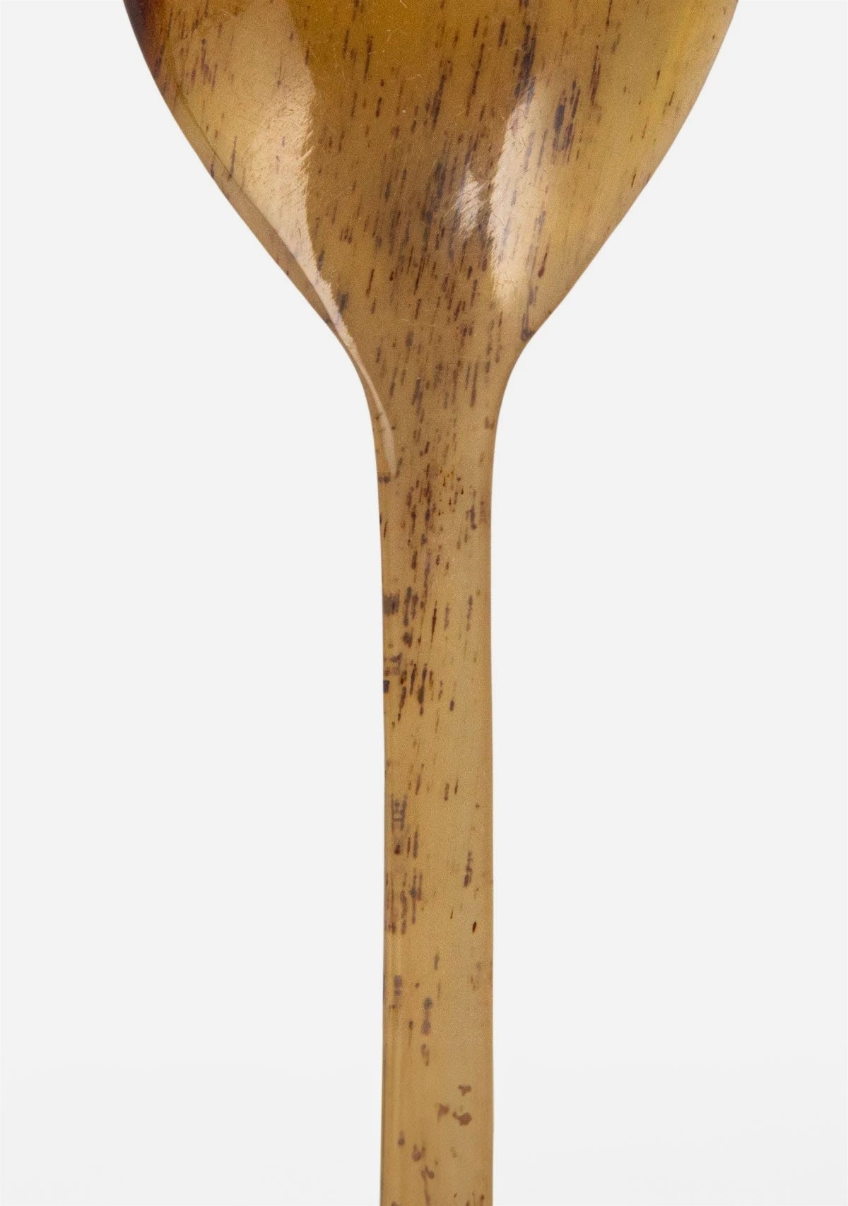 Natural Horn Measuring Spoons, Set Of 4 In Drawstring Bag Creative Co-op